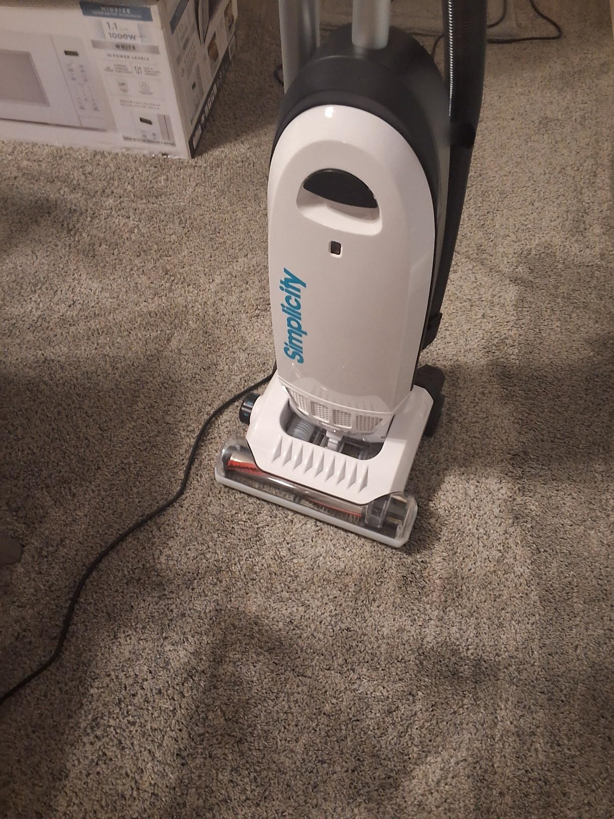 Simplicity Vacuums Allergy Bagged Vacuum Cleaners for Home, Carpet, Rugs, and Hardwood, Multi Surface Upright Vacuum Cleaner with Certified HEPA Vacuum, Pet Vacuum, S20EZM - Customer Photo 1