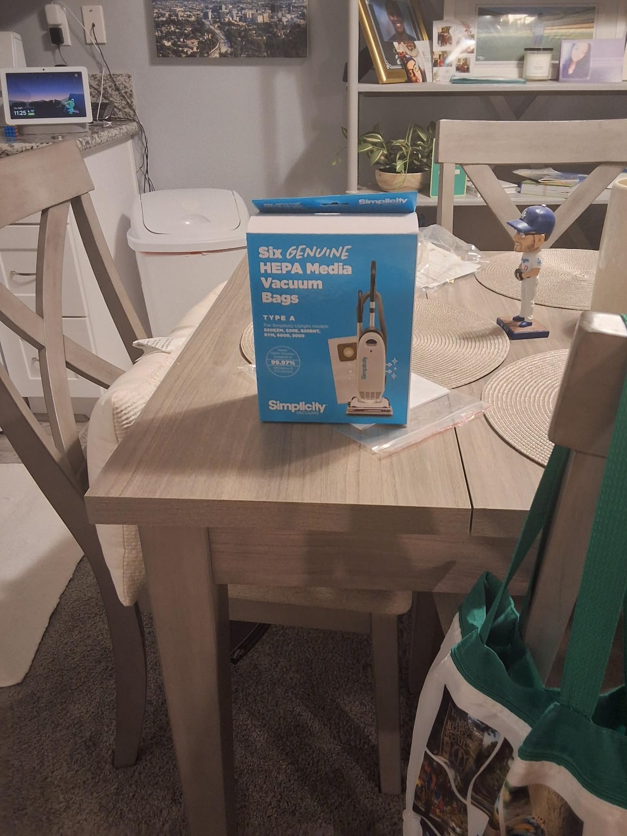 Simplicity Vacuums Allergy Bagged Vacuum Cleaners for Home, Carpet, Rugs, and Hardwood, Multi Surface Upright Vacuum Cleaner with Certified HEPA Vacuum, Pet Vacuum, S20EZM - Customer Photo 2