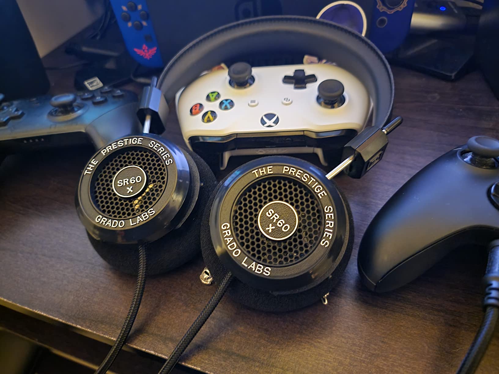 GRADO SR60x Prestige Series Wired Open-Back Headphones – Dynamic Over-Ear Headphones with 44mm Drivers, Lightweight Build, Hand-Assembled in Brooklyn – Audiophile Sound for Home & Studio - Customer Photo 2