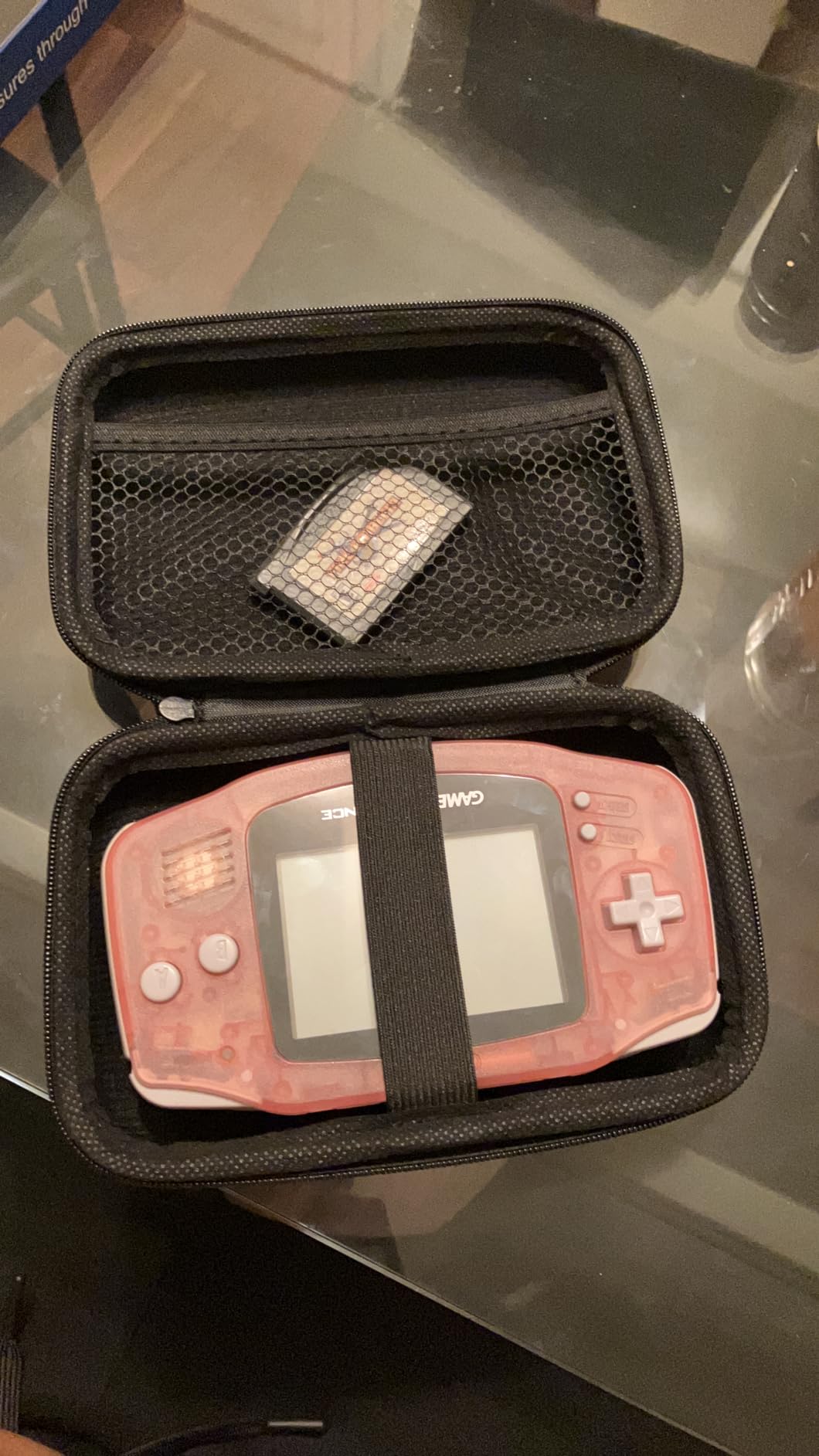 Linkidea Handheld Game Console Carrying Case, Protective Travel Retro Mini Game Player Box for Charging Cable, Earplugs, Batteries and Accessories - Customer Photo 1