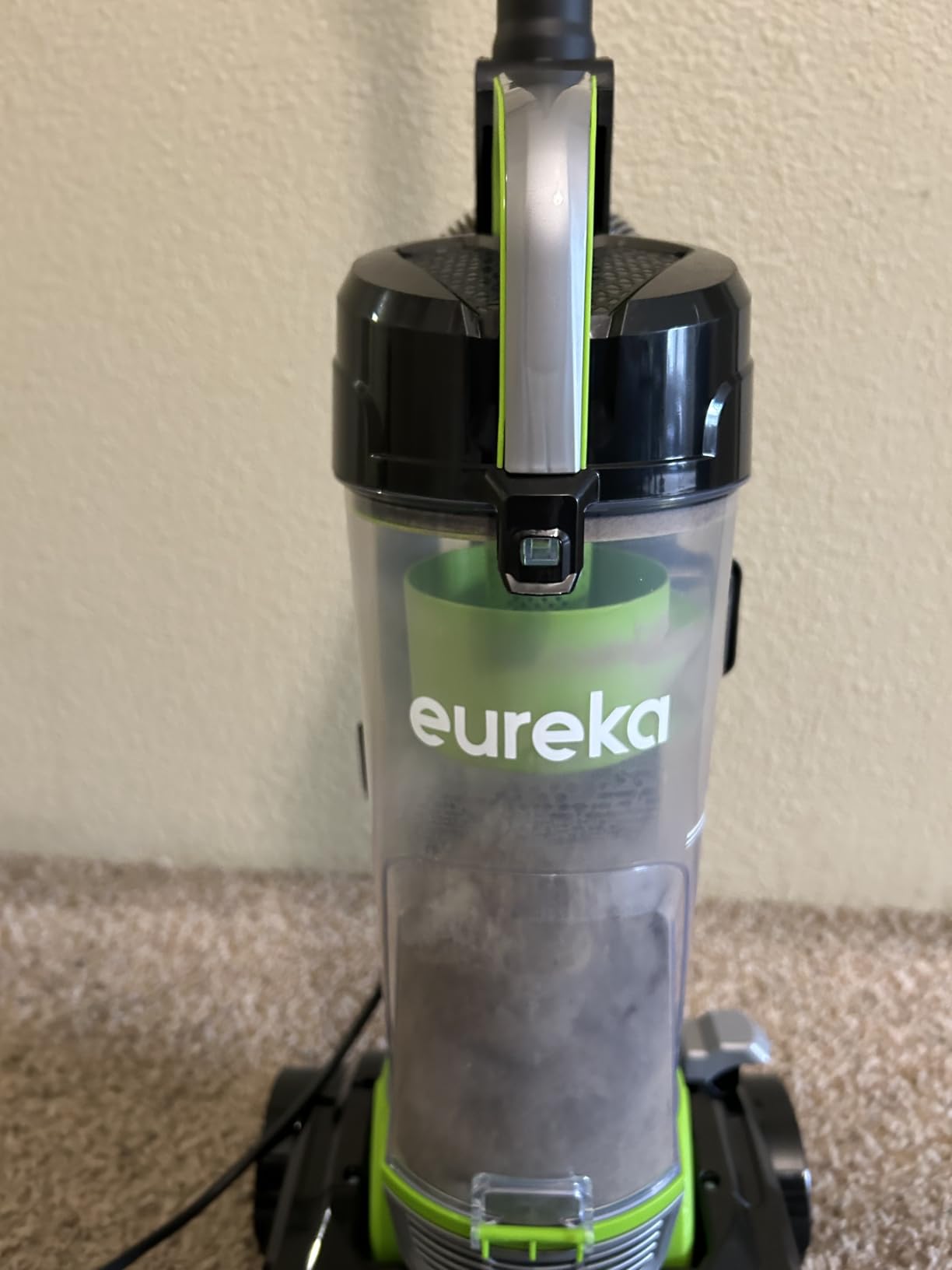 Eureka NEU10AE5 Powerful Bagless Upright Vacuum Cleaner Carpet and Floor, AirSpeed Ultra-Lightweight Vacuum Cleaner, w/ Replacement Filter, Blue - Customer Photo 3
