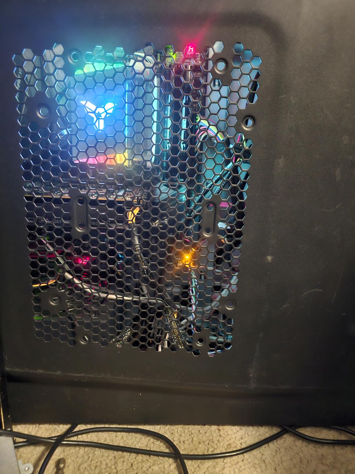 JONSBO CR1400 RGB CPU Air Cooler, 92mm PWM CPU Cooler with 4 Heat Pipes, Removable Computer PC Fans Easy to Install, Quiet Rainbow RGB Cooling Fan for Intel LGA 1851/1700/1200/1151, AMD AM4 AM5, Black - Customer Photo 2