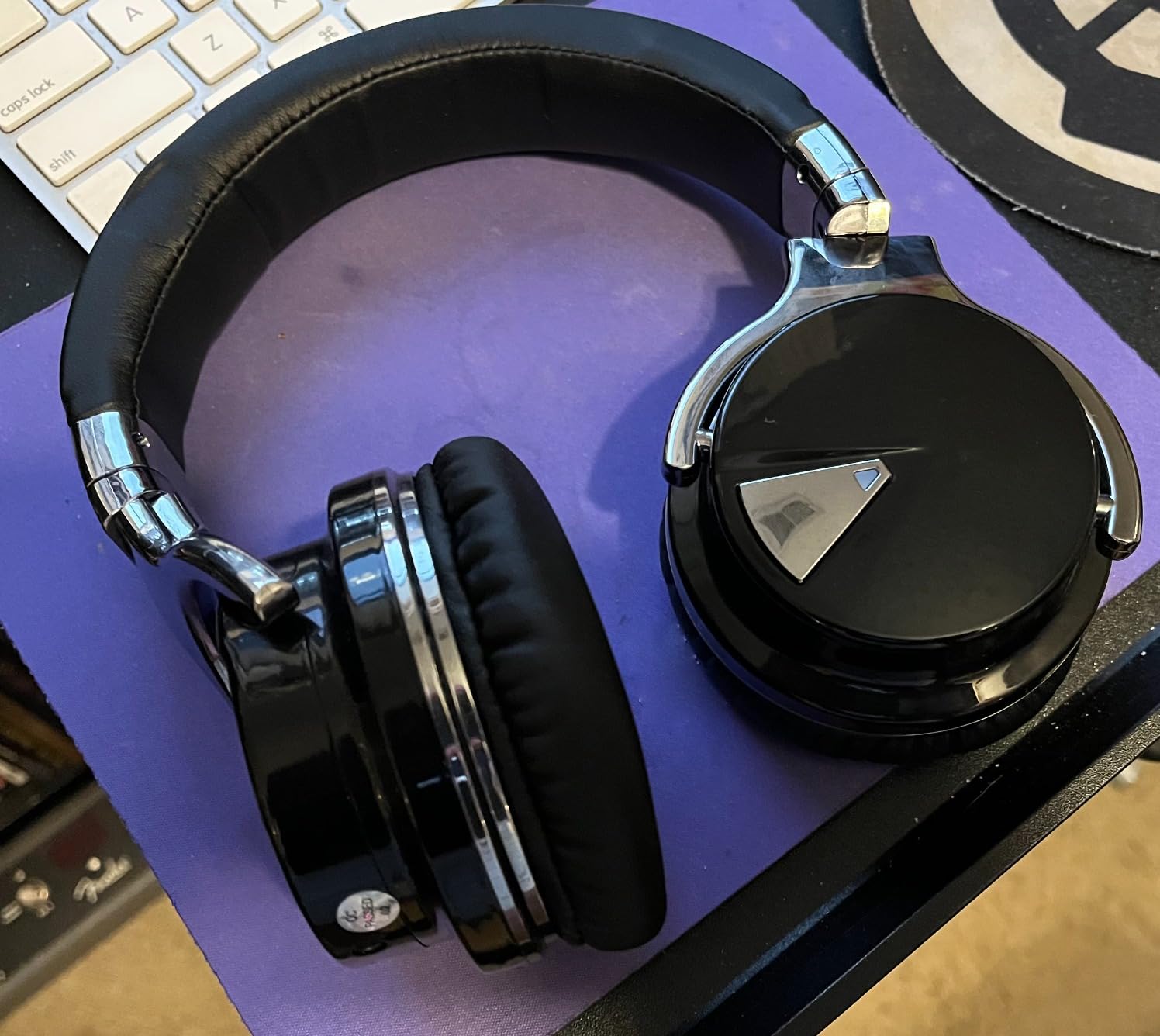 Million Sold 10 Years Classic E7 Active Noise Cancelling Headphones with Upgraded Noise Cancellation, Bluetooth Headphones Wireless with HD Sound Vivid Deep Bass, for Home Office Travel Birthday Gift - Customer Photo 4