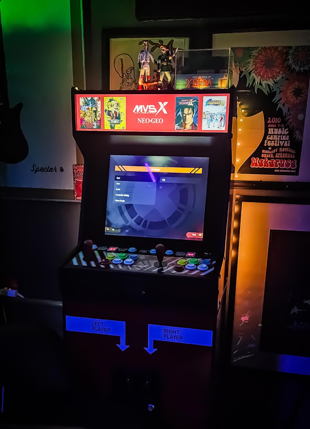 UNICO MVSX Home Arcade, Preloaded 50 SNK Licenced Retro Games, Support Two Players to Play Games Concurrently, Including The King of Fighters/Metal Slug and More - Customer Photo 2