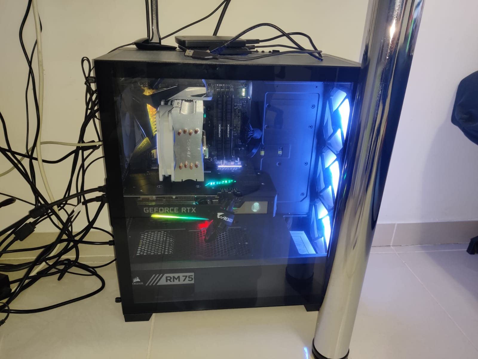 GIGABYTE AORUS GeForce RTX 3070 Master 8G Graphics Card, 3X WINDFORCE Fans, 8GB 256-bit GDDR6, GV-N3070AORUS M-8GD REV2.0 Video Card Customer Review GIGABYTE AORUS GeForce RTX 3070 Master 8G Graphics Card, 3X WINDFORCE Fans, 8GB 256-bit GDDR6, GV-N3070AORUS M-8GD REV2.0 Video Card - Customer Photo 1