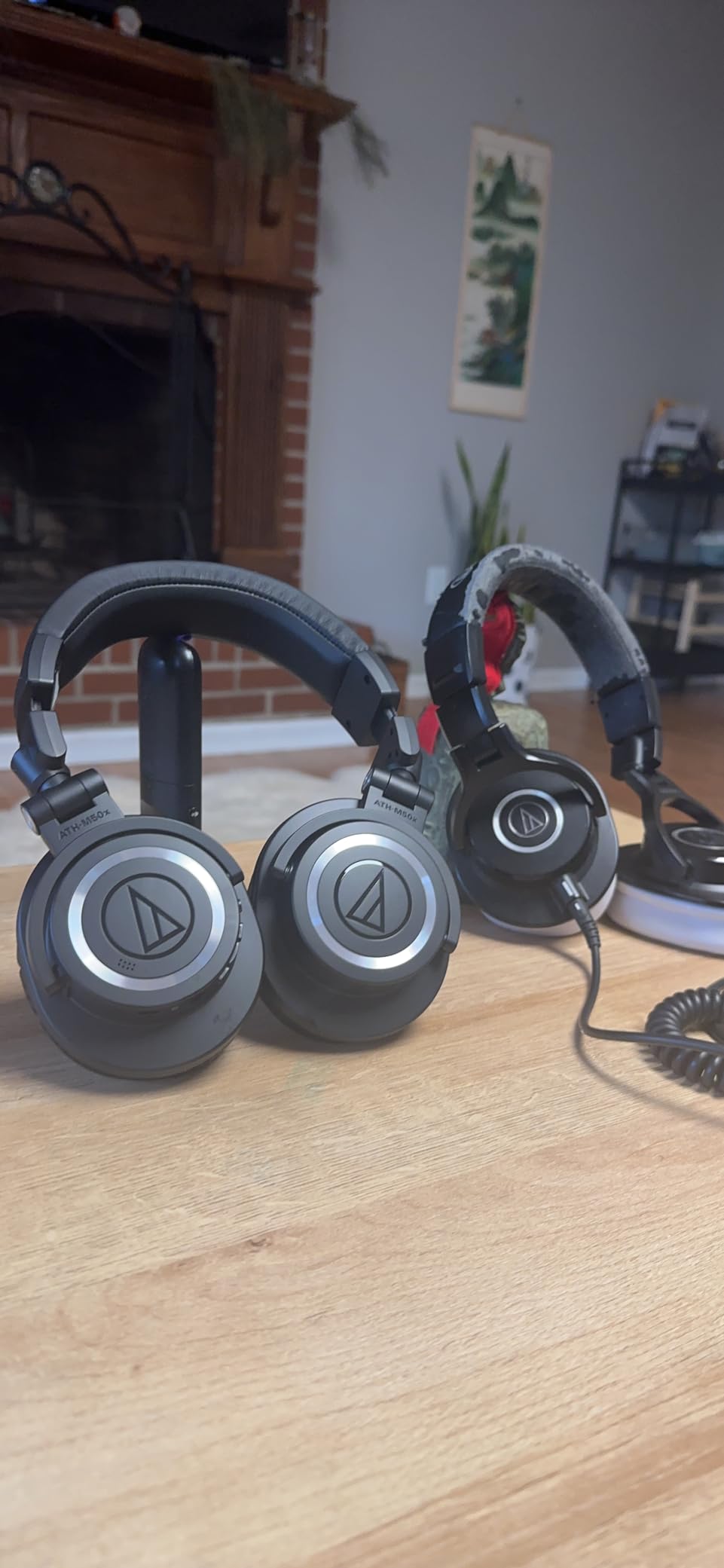 Audio-Technica ATH-M50xBT2 Wireless Over-Ear Headphones, Black - Customer Photo 1