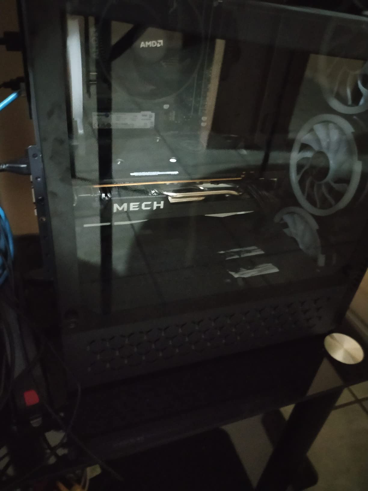 MSI Radeon RX 6600 XT MECH 2X 8G OC Gaming Graphics Card - 8GB GDDR6, 2602MHz, PCI Express 4, 128-bit, 3X DP v 1.4, HDMI 2.1 (Supports 4K & 8K) Customer Review MSI Radeon RX 6600 XT MECH 2X 8G OC Gaming Graphics Card - 8GB GDDR6, 2602MHz, PCI Express 4, 128-bit, 3X DP v 1.4, HDMI 2.1 (Supports 4K & 8K) - Customer Photo 2