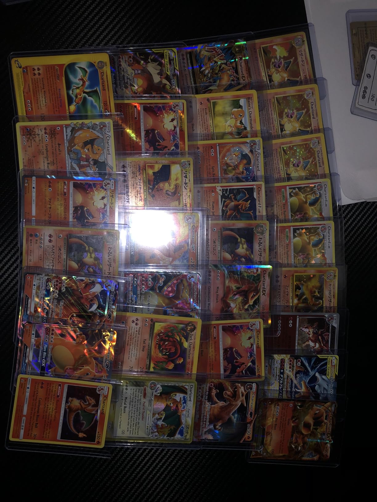 32 Count Topload Card Holder, Sooez 35PT Topload Card Protector, 3