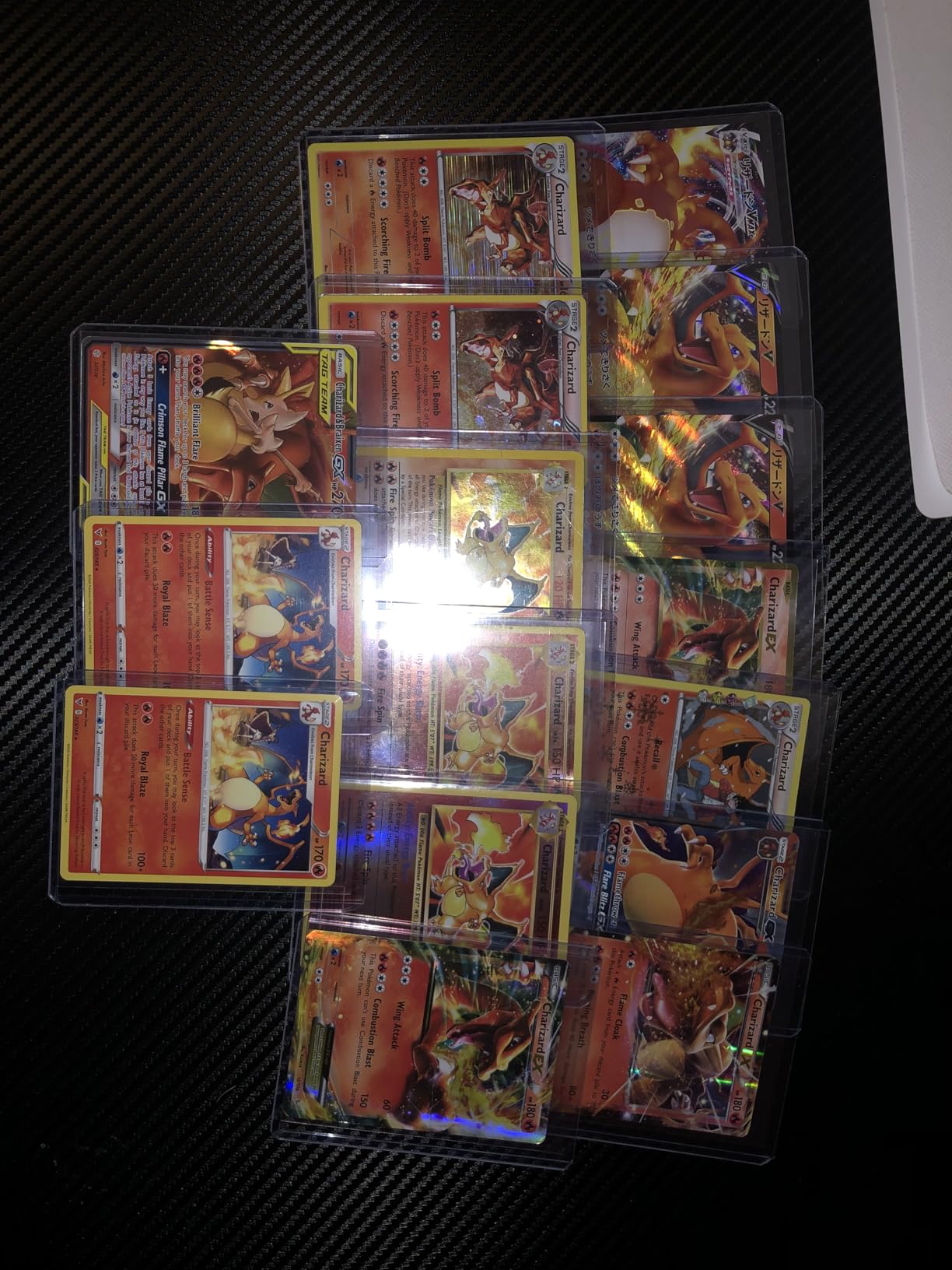 32 Count Topload Card Holder, Sooez 35PT Topload Card Protector, 3