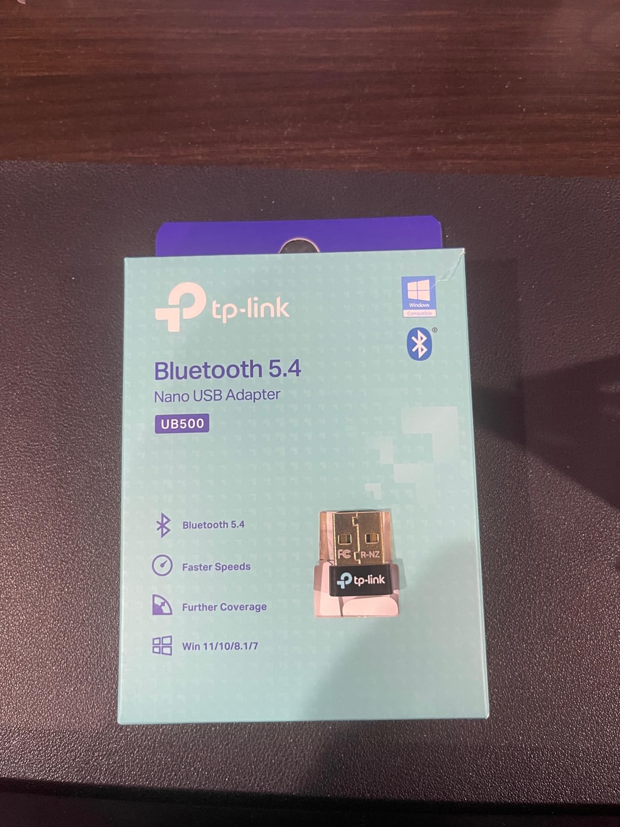 TP-Link USB Bluetooth Adapter for PC - Bluetooth 5.3 Dongle Receiver, Plug and Play, Nano Design, EDR & BLE, Supports Windows 11/10/8.1/7 for Desktop, Laptop, PS5/PS4/Xbox Controller (UB500) - Customer Photo 1