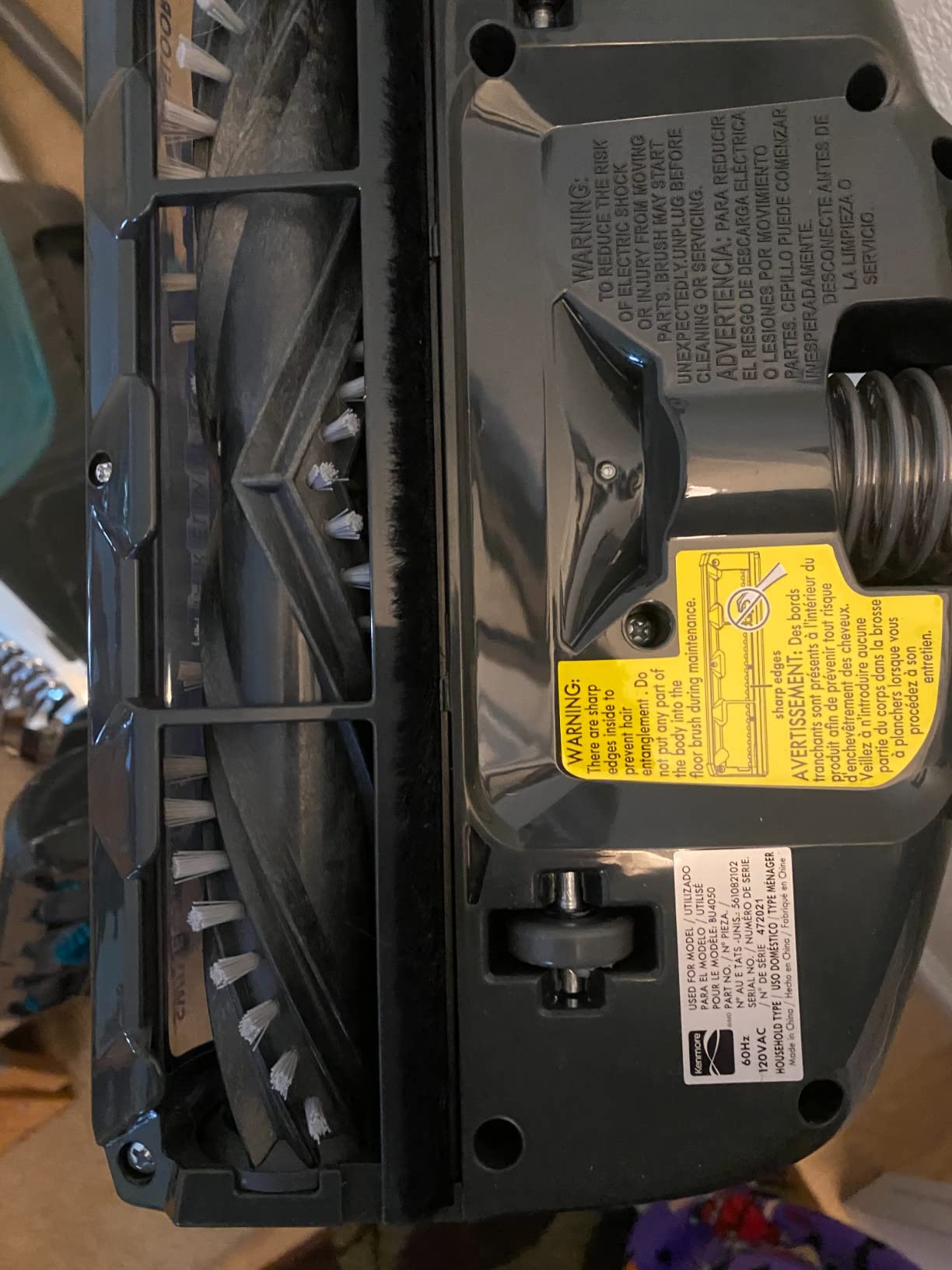 Kenmore BU4050 Intuition Bagged Upright Vacuum, liftup Cleaner with Hair Eliminator brushroll, pet Handi-Mate for Carpet, Hard Floor, Rose Gold - Customer Photo 2