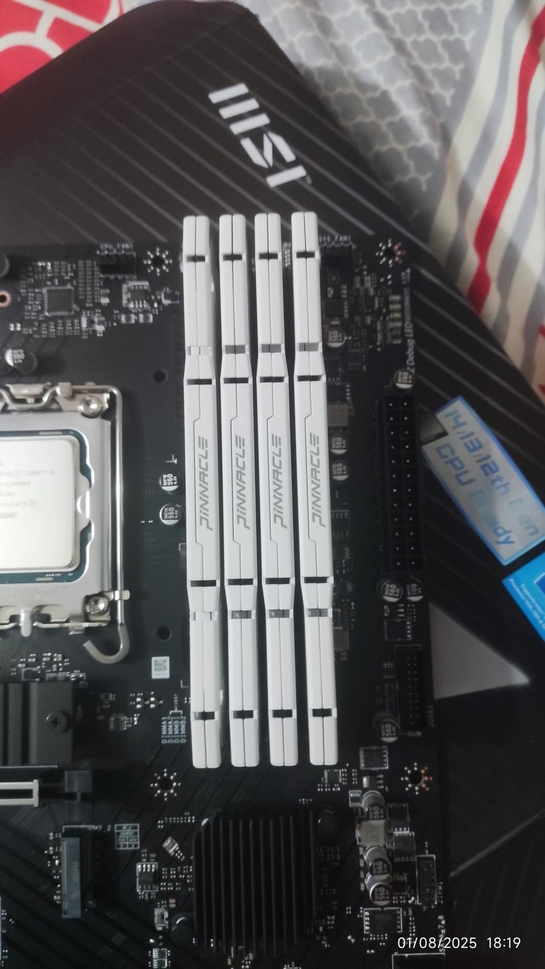 Intel Core i5-12600KF Desktop Processor 10 (6P+4E) Cores up to 4.9 GHz Unlocked LGA1700 600 Series Chipset 125W Customer Review Intel Core i5-12600KF Desktop Processor 10 (6P+4E) Cores up to 4.9 GHz Unlocked LGA1700 600 Series Chipset 125W - Customer Photo 2