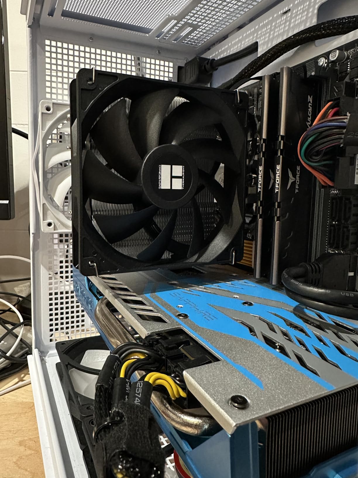 Thermalright Assassin X120 Refined SE CPU Air Cooler, 4 Heat Pipes, TL-C12C PWM Fan, Aluminium Heatsink Cover, AGHP Technology, for AMD AM4/AM5/Intel LGA 1150/1151/1155/1200/1700/1851(AX120 R SE) - Customer Photo 2