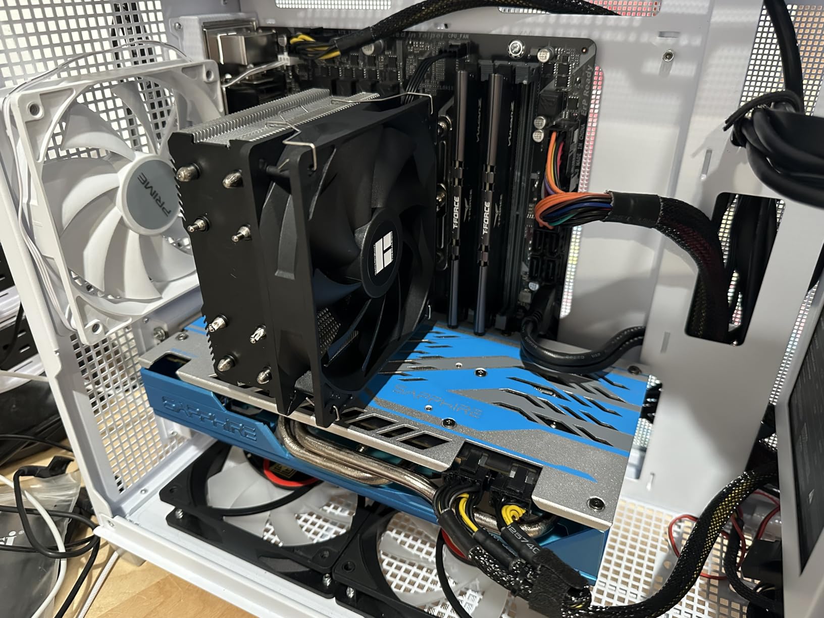 Thermalright Assassin X120 Refined SE CPU Air Cooler, 4 Heat Pipes, TL-C12C PWM Fan, Aluminium Heatsink Cover, AGHP Technology, for AMD AM4/AM5/Intel LGA 1150/1151/1155/1200/1700/1851(AX120 R SE) - Customer Photo 3