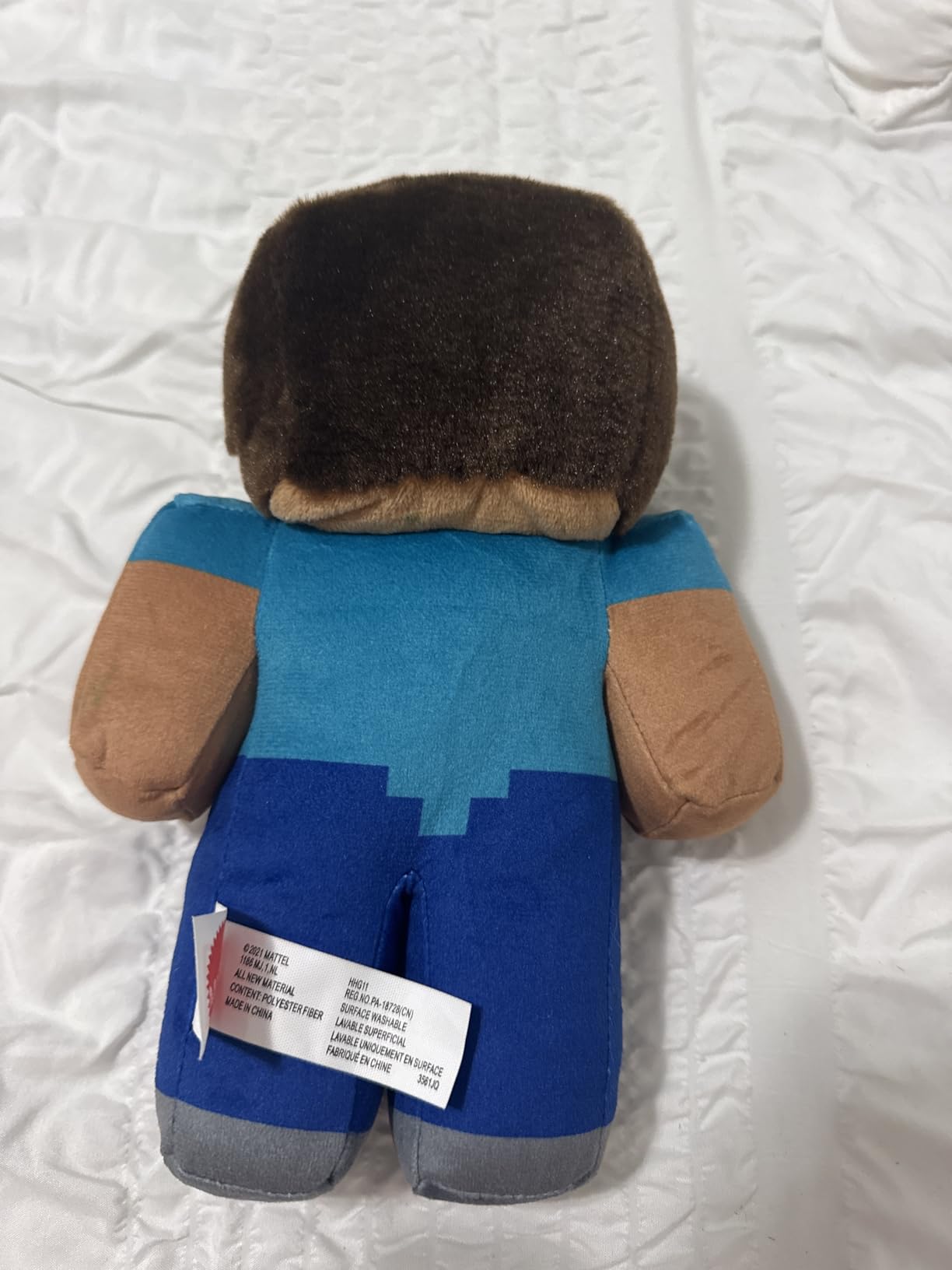 Mattel Minecraft Basic Plush Character Soft Dolls, Video Game-Inspired Collectible Toy Gifts for Kids & Fans Ages 3 Years Old & Up - Customer Photo 2