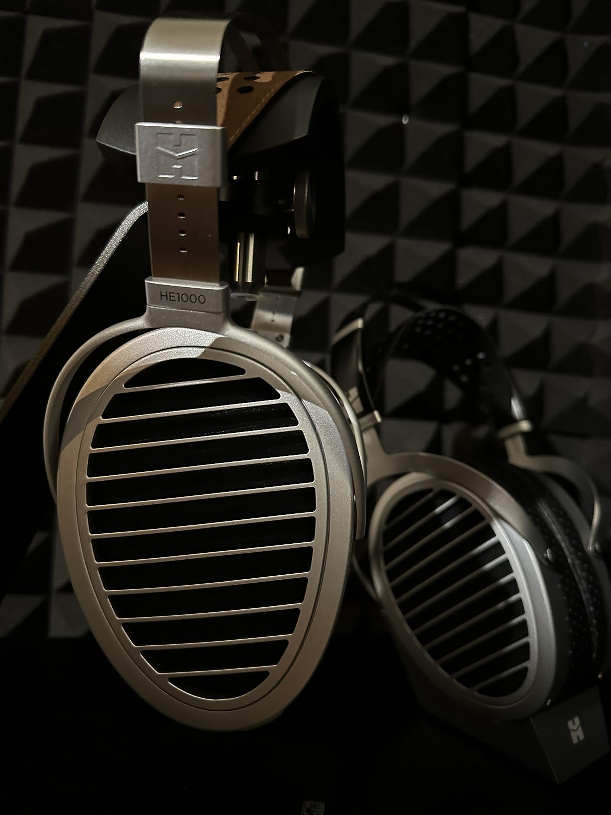 HIFIMAN HE1000 Stealth Magnet Planar Magnetic Full-Size Over-Ear Open-Back Hi-Fi Reference Grade Headphones for Audiophiles, Home & Studio Listening - Customer Photo 4