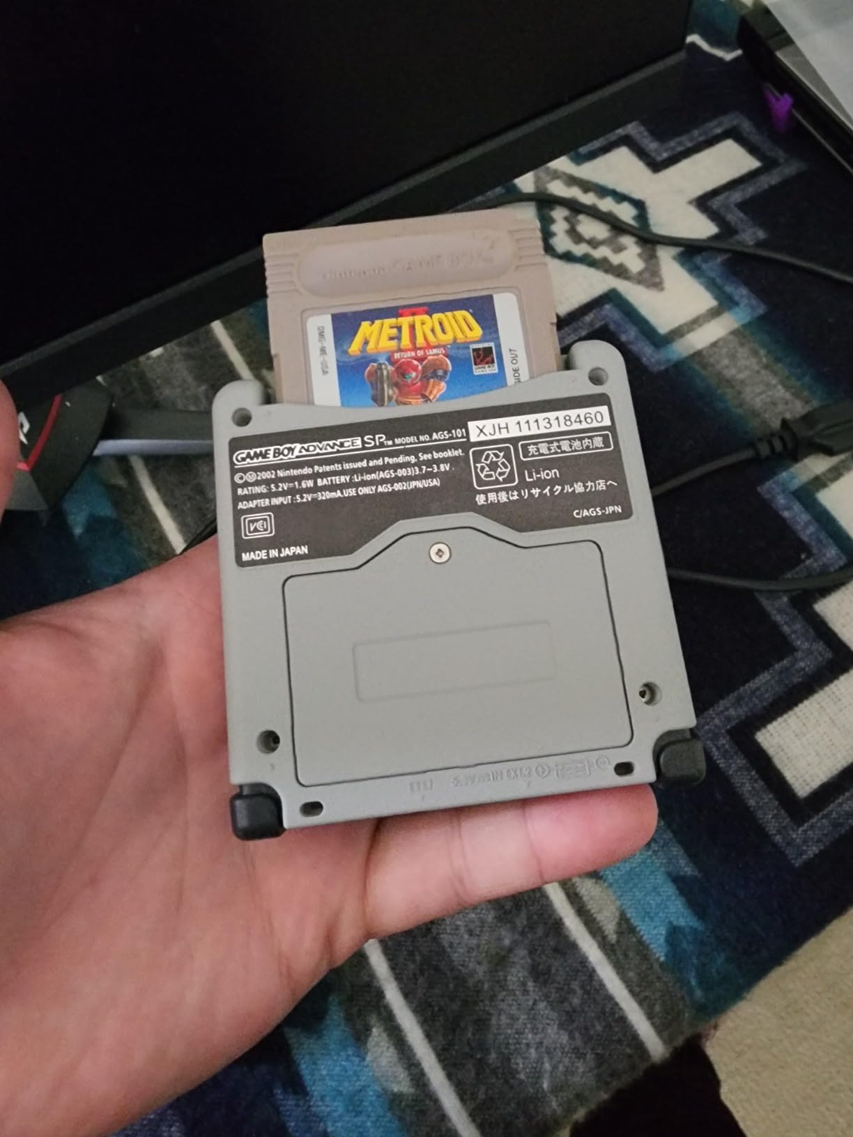 Pickle Power GBA SP Battery Replacement, 900mAh Rechargeable Lithium-ion Battery with Tool Kit Compatible with Nintendo Gameboy Advance SP - Customer Photo 1