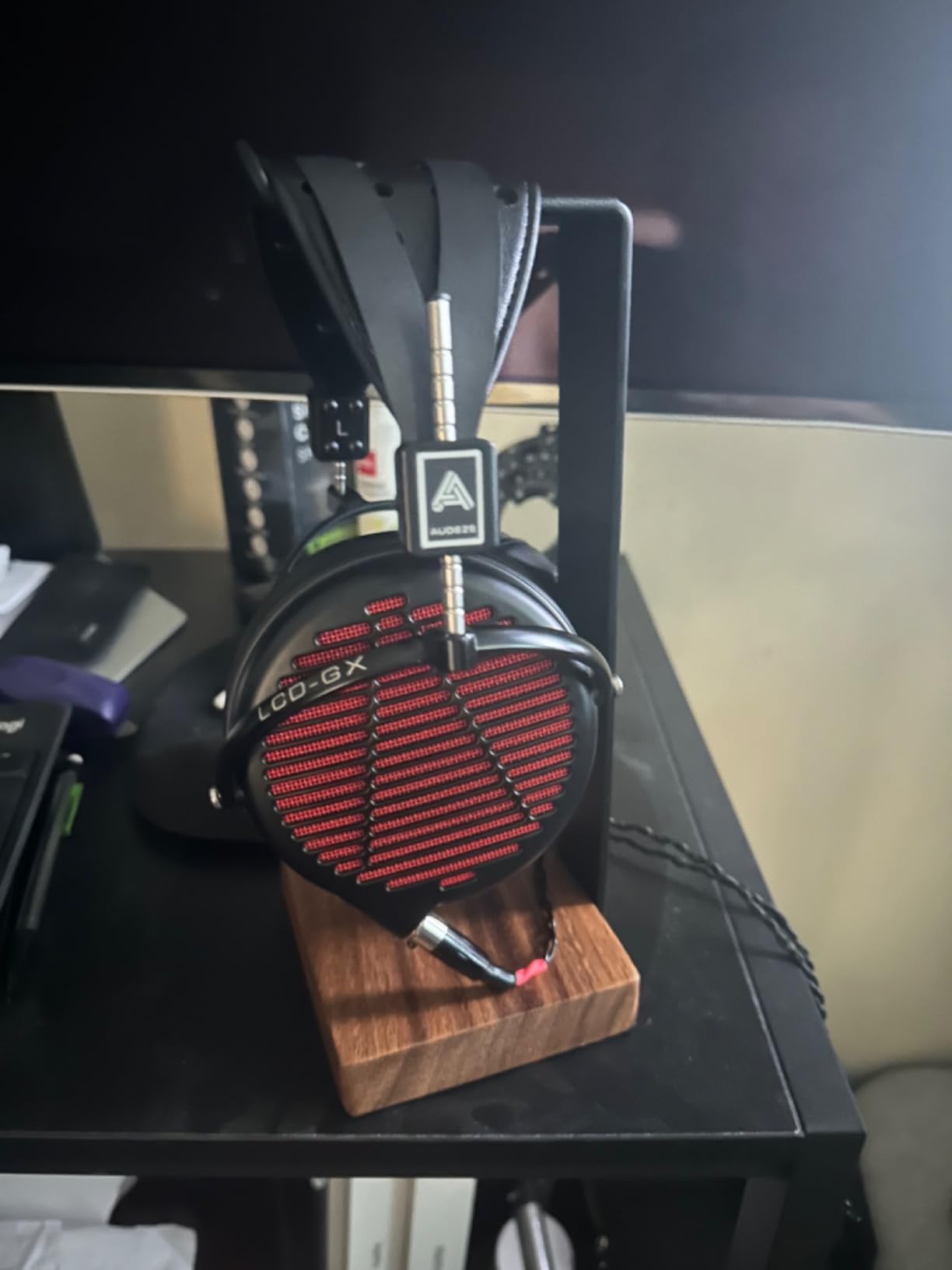 Audeze LCD-GX Audiophile Over-Ear Gaming Headset, Black, with case - Customer Photo 1