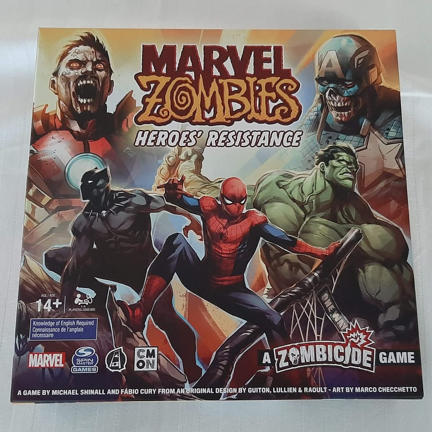 Spin Master Games, Marvel Zombies: Heroes' Resistance, A Zombicide Game, Collectible Marvel Figurines - Customer Photo 2