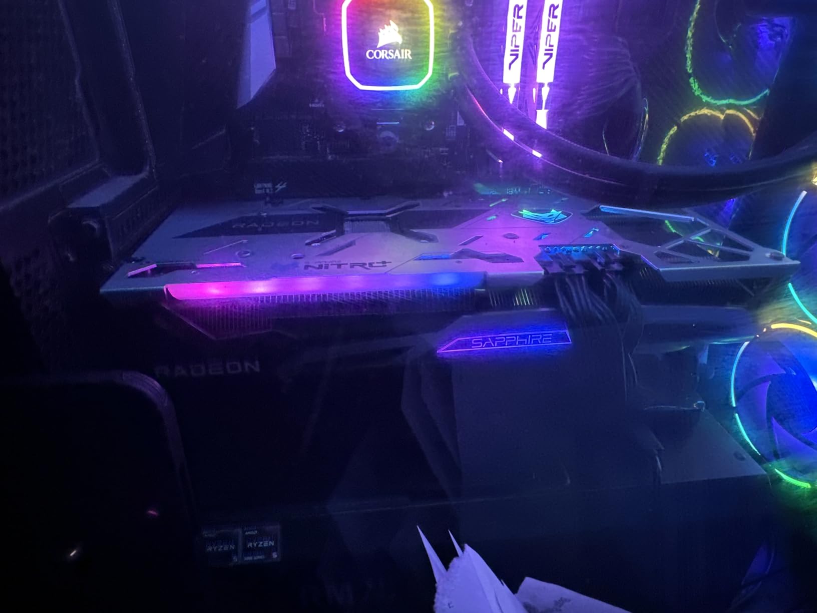 Sapphire Technology Nitro+ AMD Radeon RX 6700 XT Gaming Graphics Card with 12GB GDDR6, AMD RDNA 2 (11306-01-20G) (Renewed) Customer Review Sapphire Technology Nitro+ AMD Radeon RX 6700 XT Gaming Graphics Card with 12GB GDDR6, AMD RDNA 2 (11306-01-20G) (Renewed) - Customer Photo 1