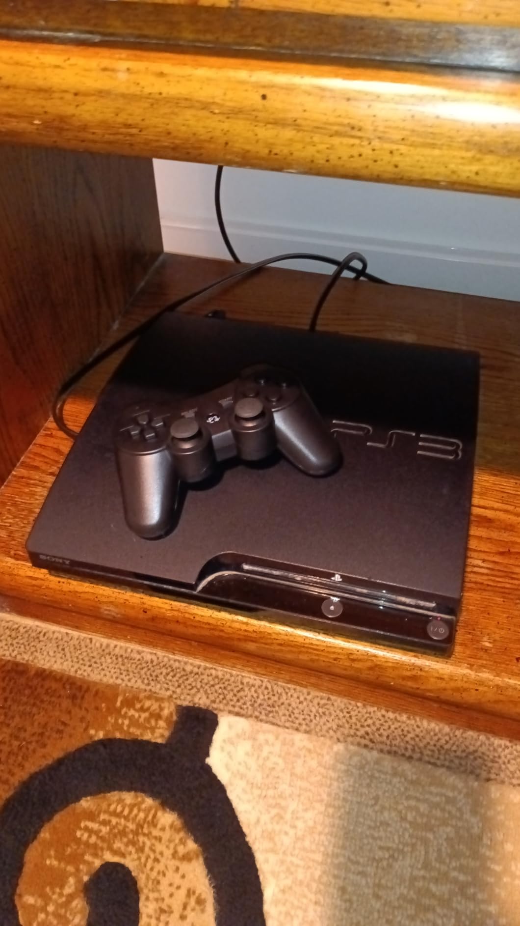 OKHAHA Controller 2 Pack for PS3 Wireless Controller for Sony Playstation 3, Double Shock 3, Bluetooth, Rechargeable, Motion Sensor, Remote for PS3 (No Stripes(Black + Black)) - Customer Photo 2