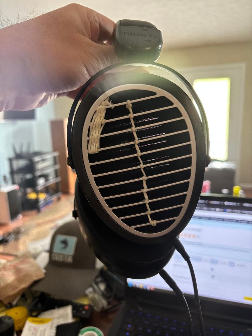 HIFIMAN Edition XS Full-Size Over-Ear Open-Back Planar Magnetic Hi-Fi Headphones with Stealth Magnets Design, Adjustable Headband, Detachable Cable for Audiophiles, Home, Studio-Black - Customer Photo 1