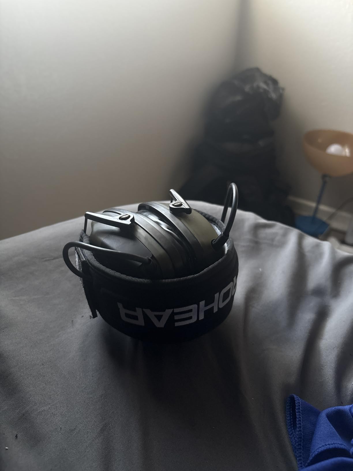 PROHEAR Electronic Ear Protection for Shooting with 4X Sound Amplification, Gun Range Hearing Protection Muffs, NRR 23dB Noise Reduction Headphones for Hunting, Black Customer Review PROHEAR Electronic Ear Protection for Shooting with 4X Sound Amplification, Gun Range Hearing Protection Muffs, NRR 23dB Noise Reduction Headphones for Hunting, Black - Customer Photo 1