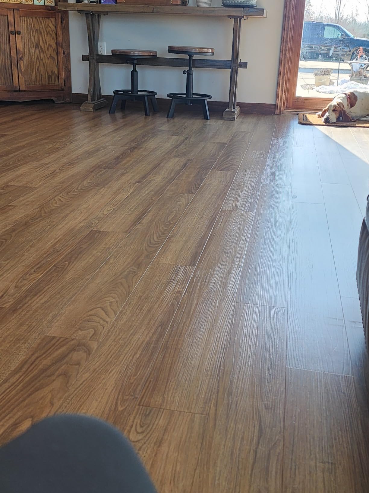 Tineco Corded Wet Dry Vacuum Steam Mop All-in-one, Hardwood Floor Cleaner Great for Sticky Messes, Floor ONE S5 Steam Smart for Hard Floors with Digital Display and Long Run Time - Customer Photo 4