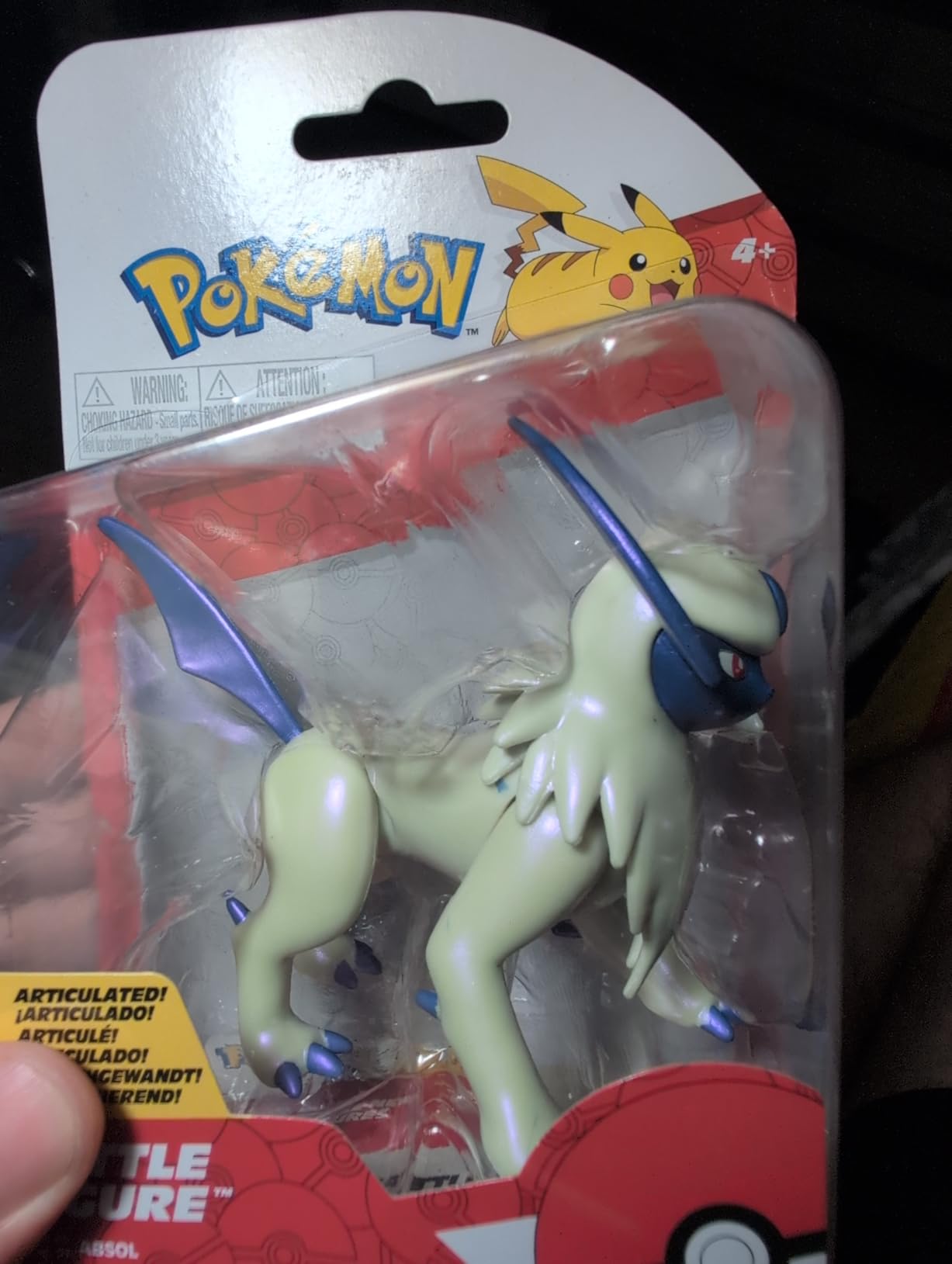 Pokemon Figure Toy 8 cm, Absol Battle Figure - New Wave 2022 - Officially Licensed Toy - Customer Photo 1