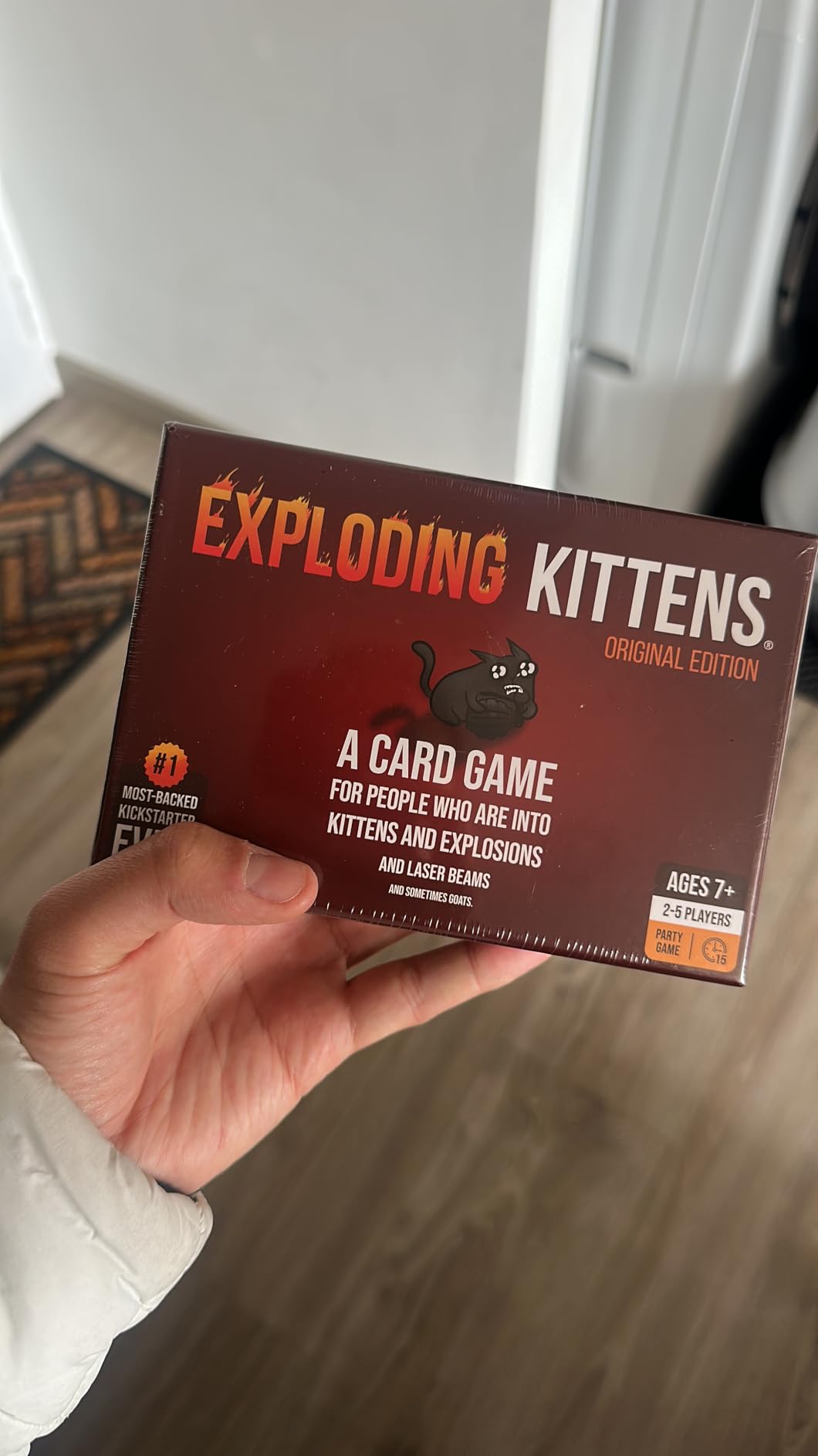 Exploding Kittens Zombie Kittens 2-5 Players - Ages 7+ - 15 Minutes to Play - High Stakes Zombie Card Game - Customer Photo 1