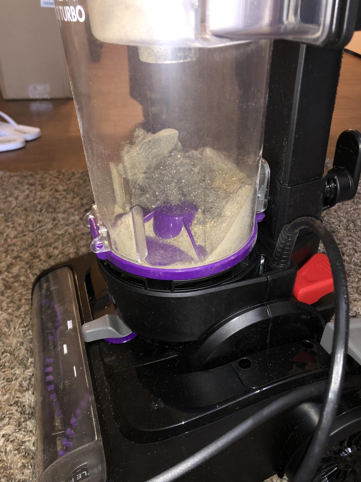 BISSELL CleanView Compact Upright Vacuum, Fits in Dorm Rooms & Apartments, Lightweight with Powerful Suction and Removable Extension Wand, 3508 - Customer Photo 2