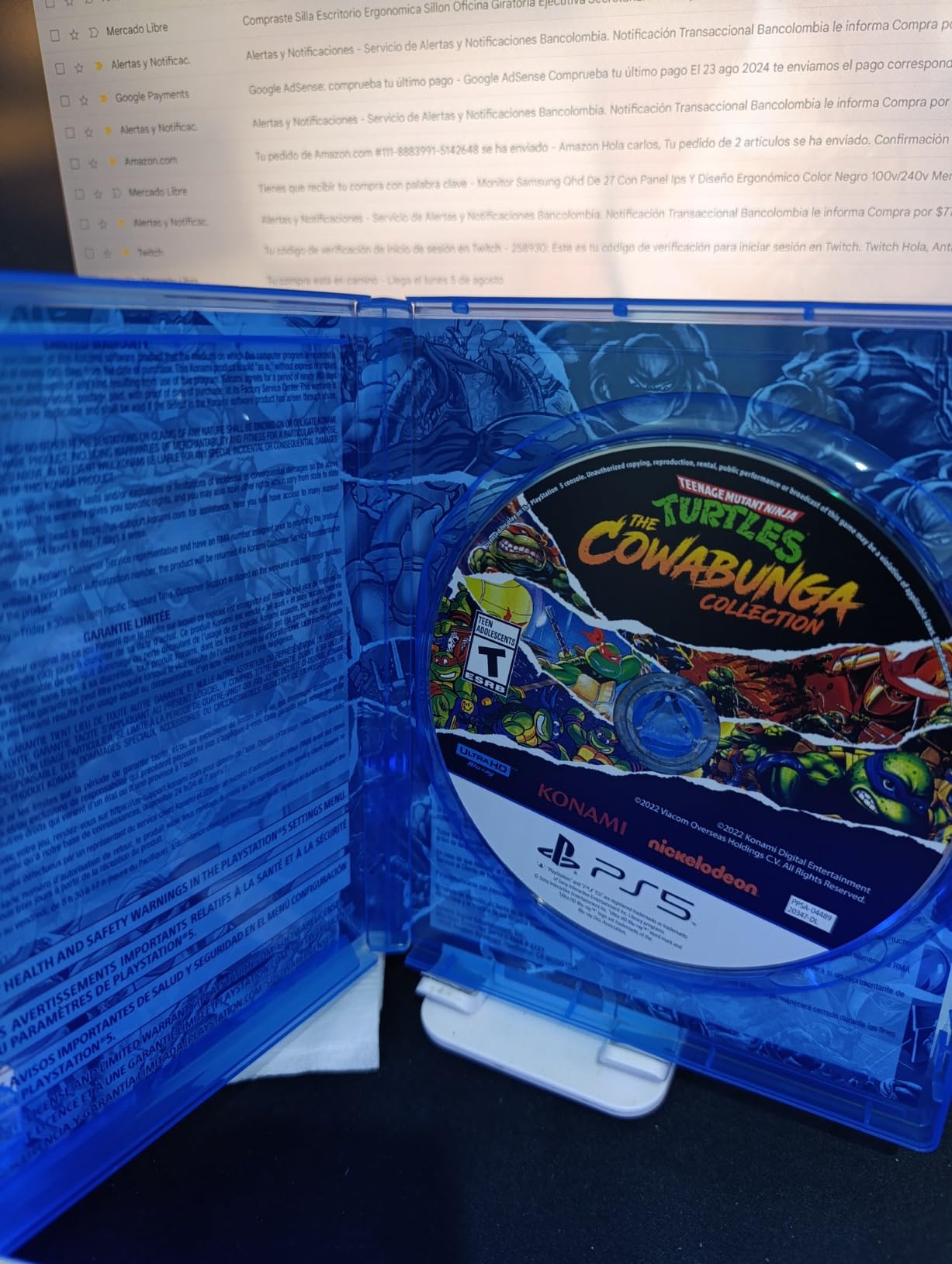 Teenage Mutant Ninja Turtles Cowabunga Collection PS5 - Customer Photo 1