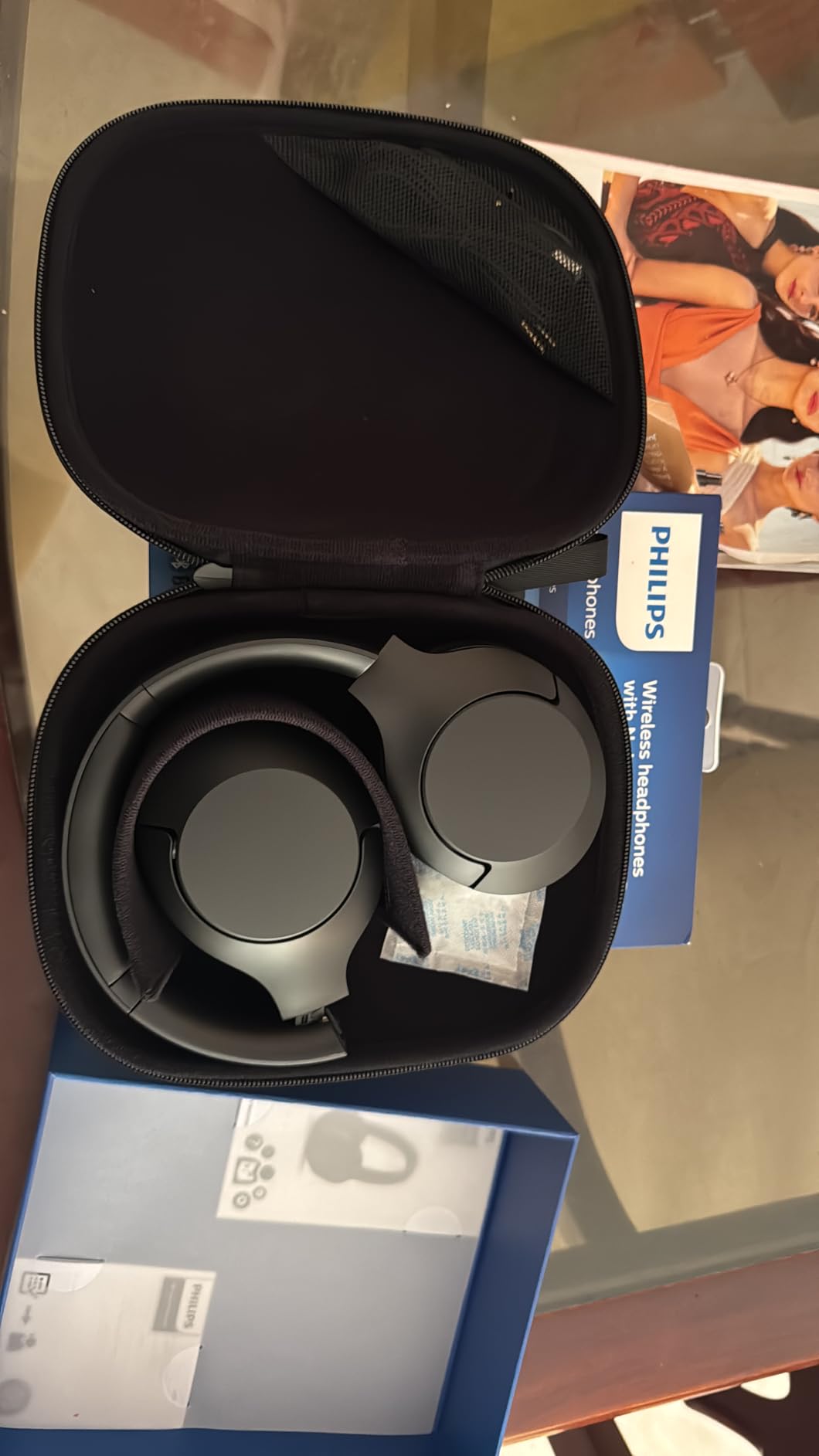 PHILIPS H8506 Over-Ear Wireless Headphones with Noise Canceling Pro (ANC) and Multipoint Bluetooth Connection, 60 Hours Playtime, (TAH8506BK/00),Black - Customer Photo 1