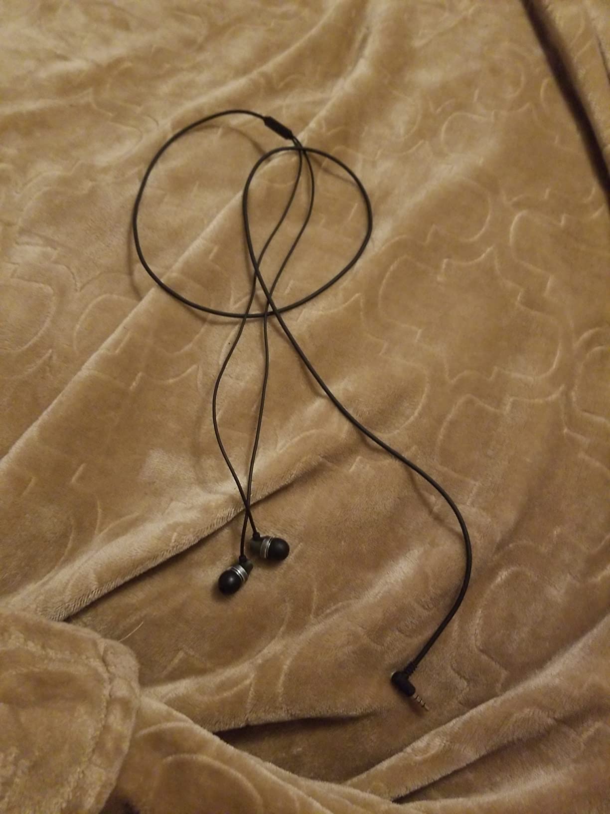 iRAG A101 Wired Earbuds Headphones for School Noise Isolating in-Ear Earphones with Microphone Remote with 3.5mm Plug in Audio Jack (Gun Metal) - Customer Photo 1