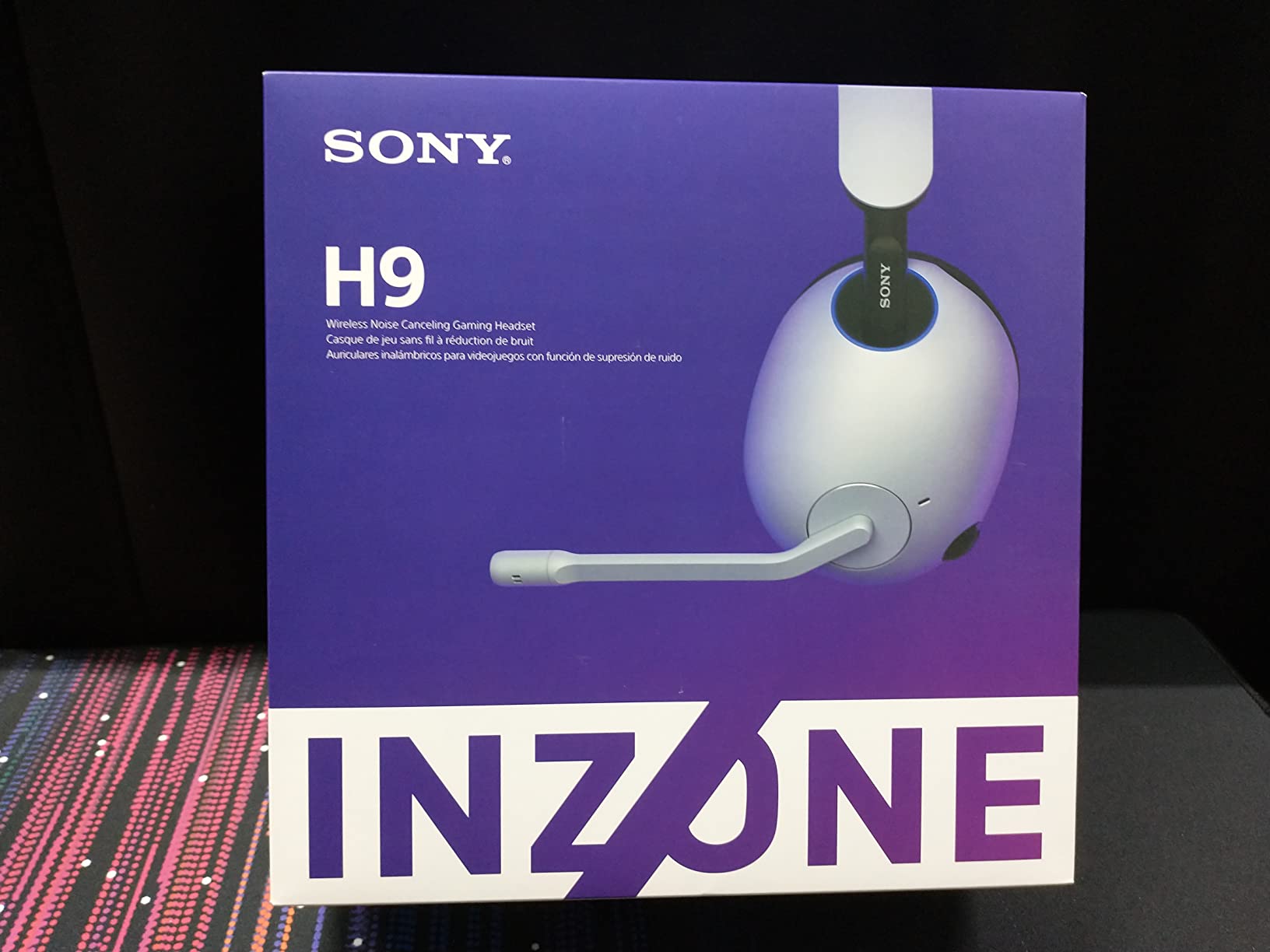 Sony INZONE H9 Gaming Headset, Wireless Noise Canceling Bluetooth Headset With Microphone, 360 Spatial Sound, For PC and PS5 (WH-G900N), White - Customer Photo 2