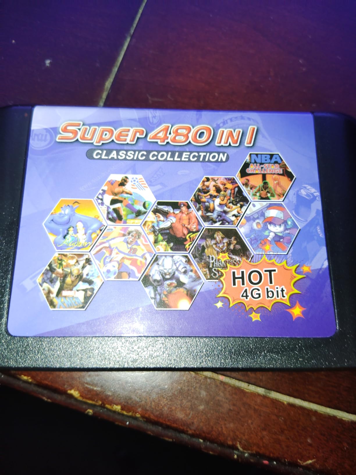 CRITCLASS Super Cartridge 480 in 1 Multi Games Cartridge for Sega Genesis Mega Drive 16Bit Game Consoles - Customer Photo 1