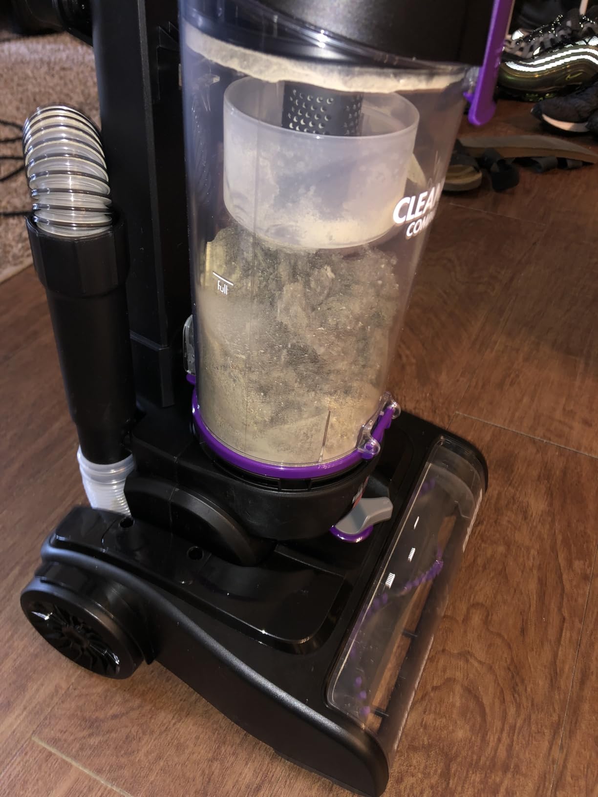 BISSELL CleanView Compact Turbo Upright Vacuum with Quick Release Wand, Full Size Power, Compact Size for Apartments & Dorms, 3437F - Customer Photo 1