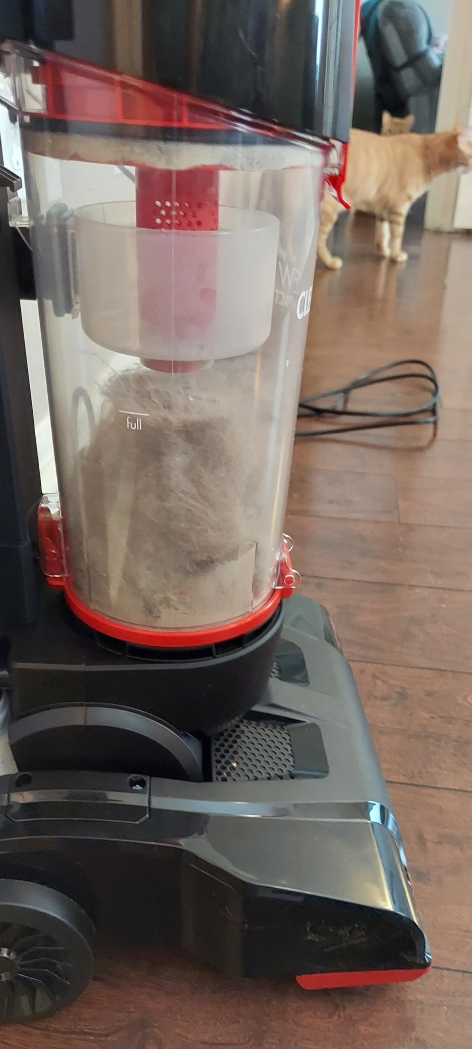 BISSELL CleanView Compact Turbo Upright Vacuum with Quick Release Wand, Full Size Power, Compact Size for Apartments & Dorms, 3437F - Customer Photo 3
