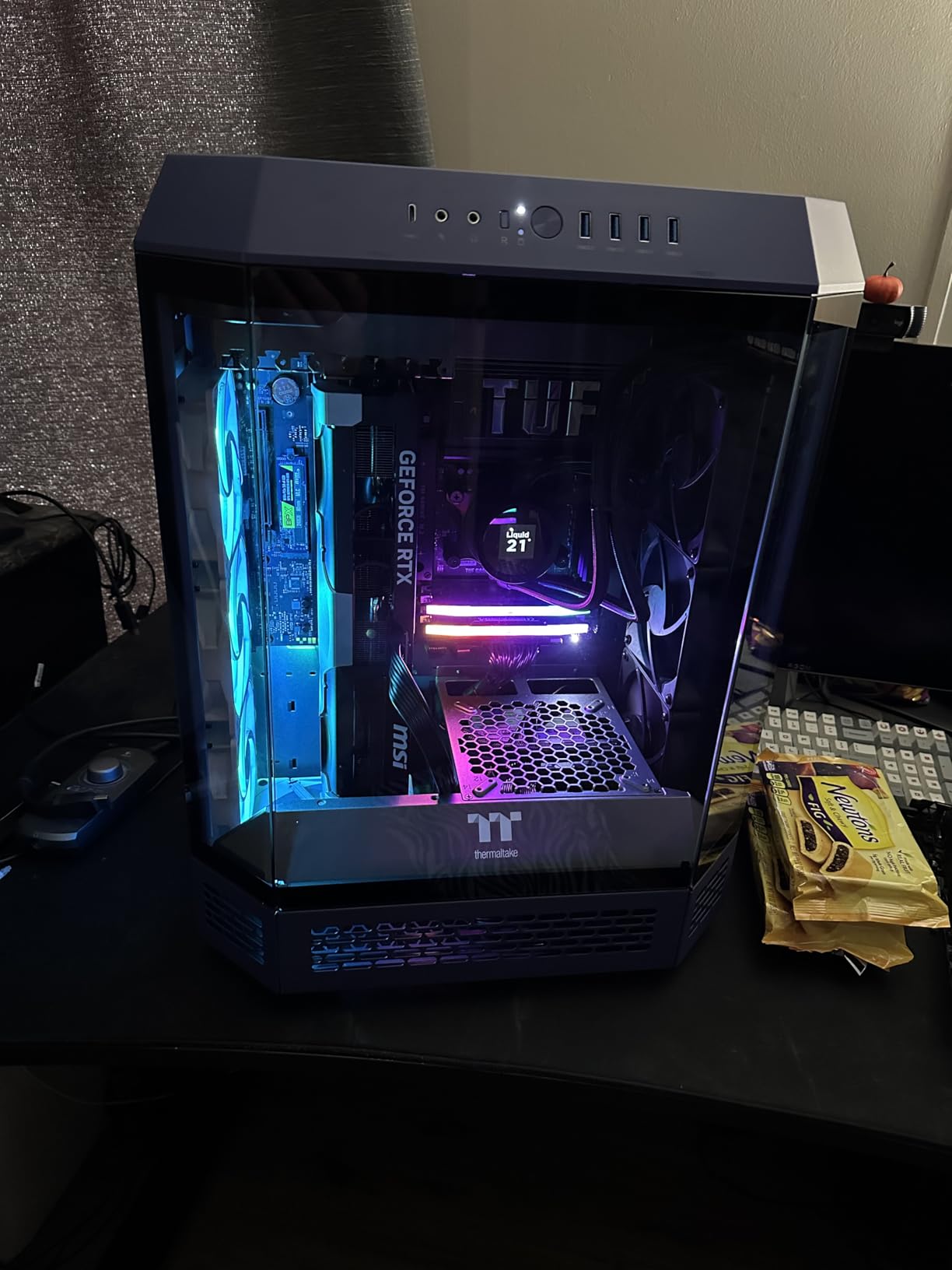 Thermaltake LCD Panel Kit Snow for The Tower 500, 3.9