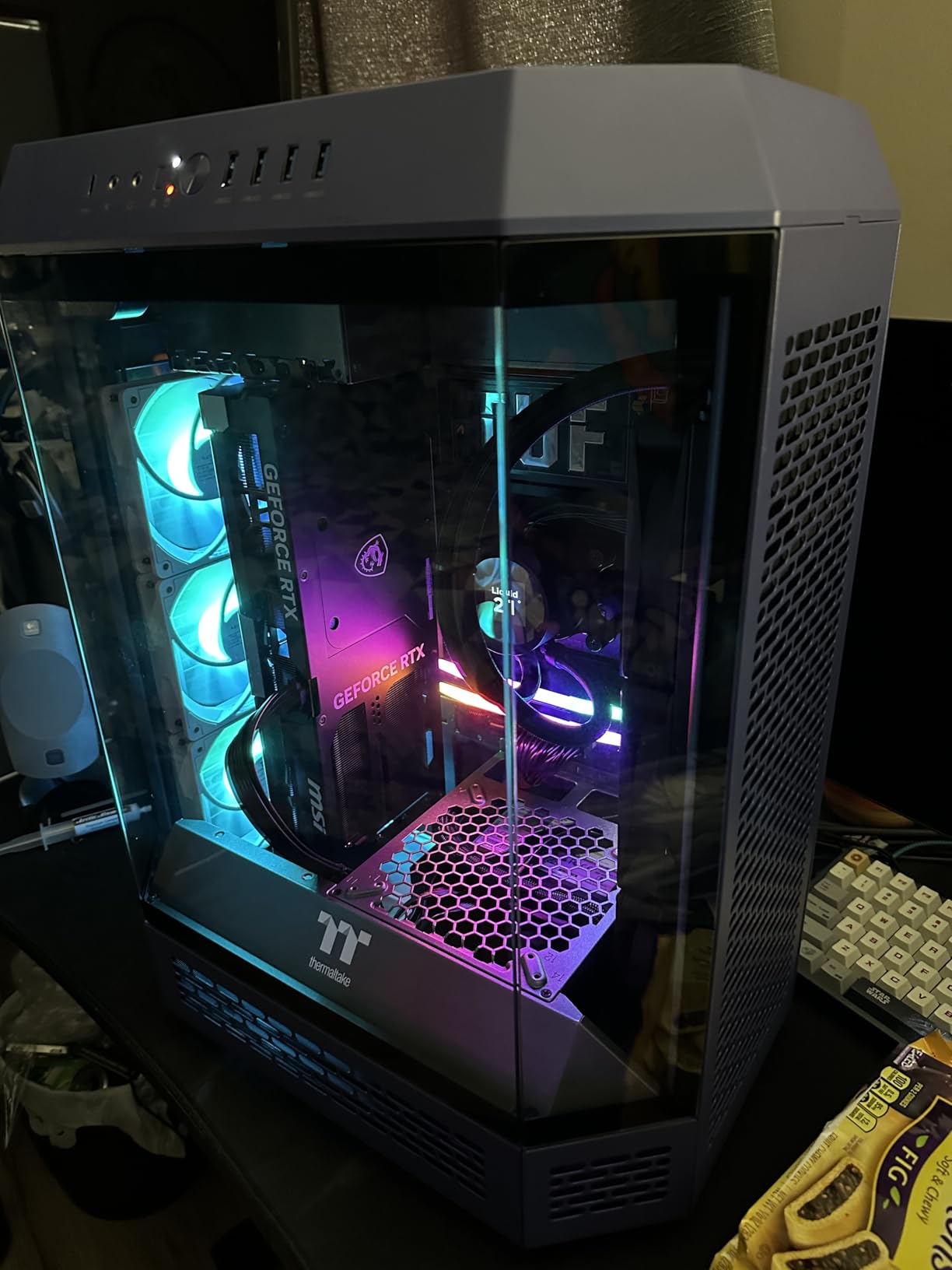 Thermaltake LCD Panel Kit Snow for The Tower 500, 3.9