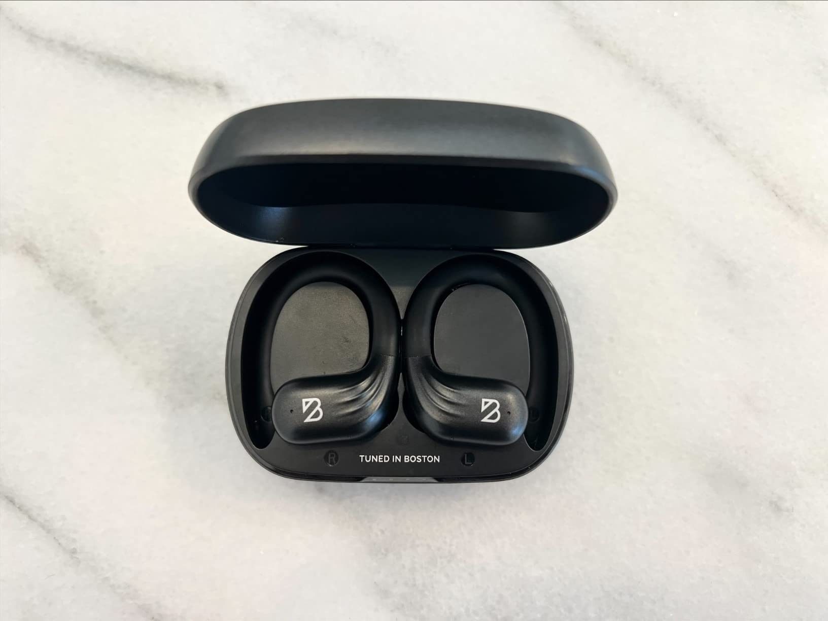 Back Bay Audio Runner 60 Wireless Running Earbuds, 80 Hour Long Battery Life Over The Ear with EarHooks, Wrap Around Earphones Wireless Bluetooth Earbuds with Microphone, Earphones in Ear Headphones Customer Review Back Bay Audio Runner 60 Wireless Running Earbuds, 80 Hour Long Battery Life Over The Ear with EarHooks, Wrap Around Earphones Wireless Bluetooth Earbuds with Microphone, Earphones in Ear Headphones - Customer Photo 2