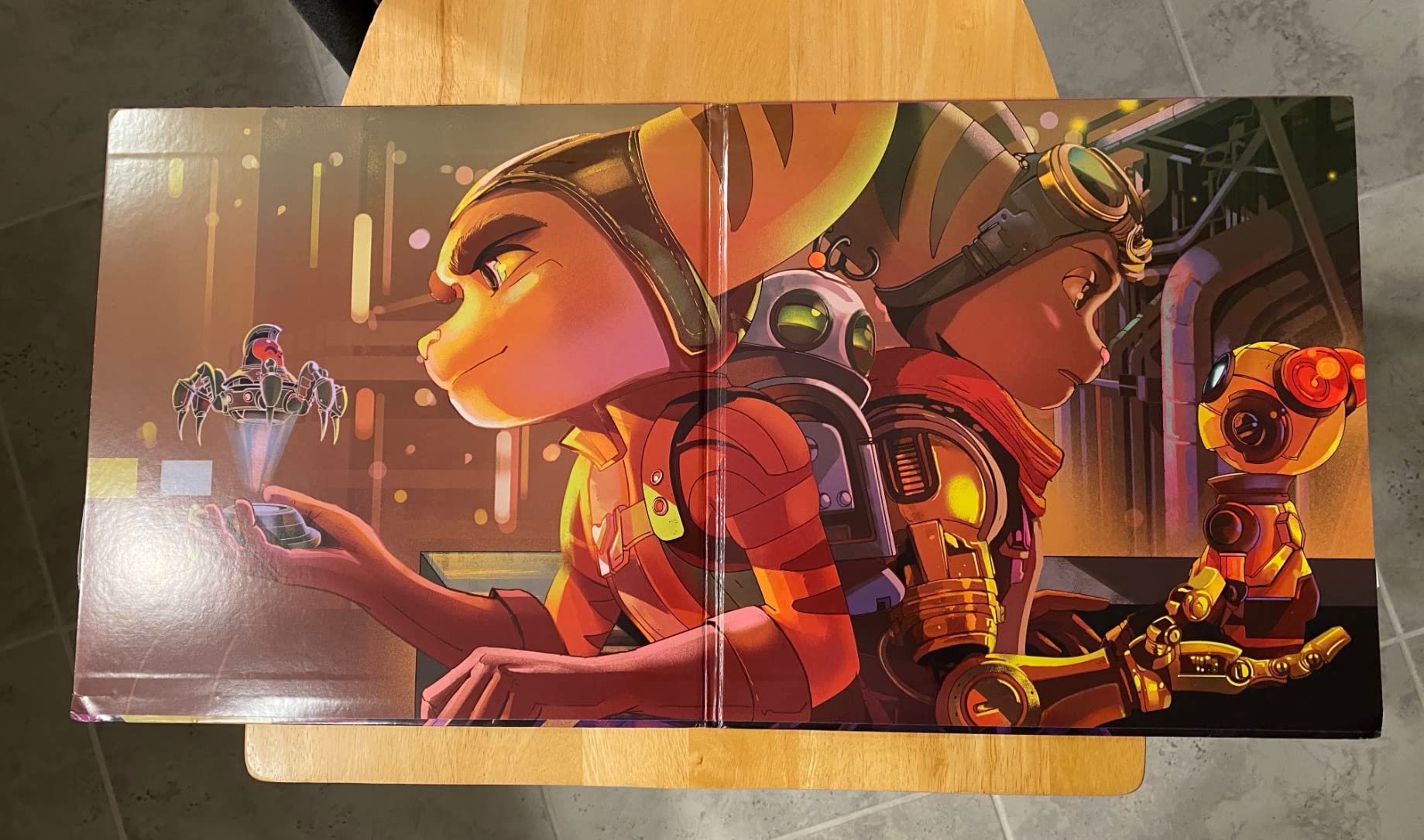 Ratchet & Clank: Rift Apart Original Video Game Soundtrack Blue and Pink Translucent Blend - Customer Photo 1