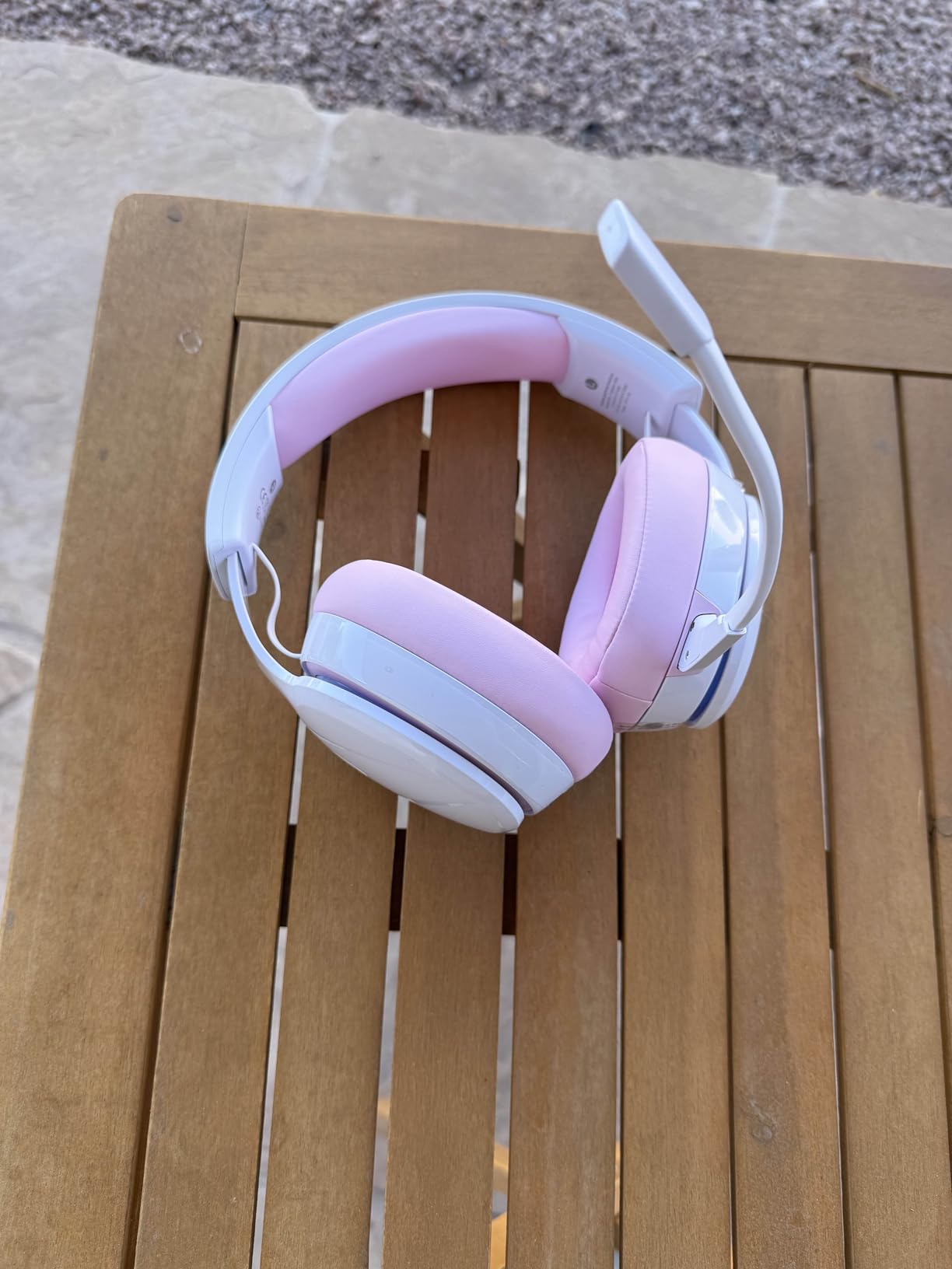 2.4GHz Wireless Gaming Headphones for PS5, PS4 Fortnite & Call of Duty/FPS Gamers, PC, Nintendo Switch, Bluetooth 5.3 Gaming Headset with Noise Canceling Mic, Stereo Sound, 40+Hr Battery -Black - Customer Photo 1