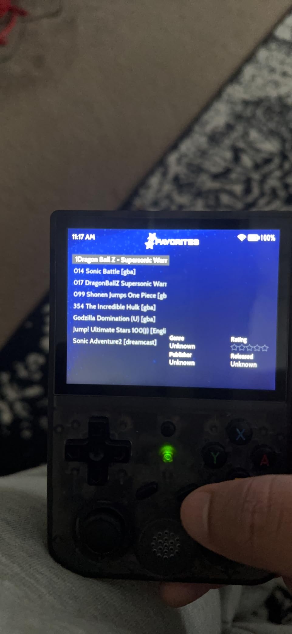 RG353V Retro Handheld Game with Dual OS Android 11 and Linux,RG353V with 64G TF Card Pre-Installed 4452 Games Supports 5G WiFi 4.2 Bluetooth Online Fighting,Streaming and HDMI - Customer Photo 4