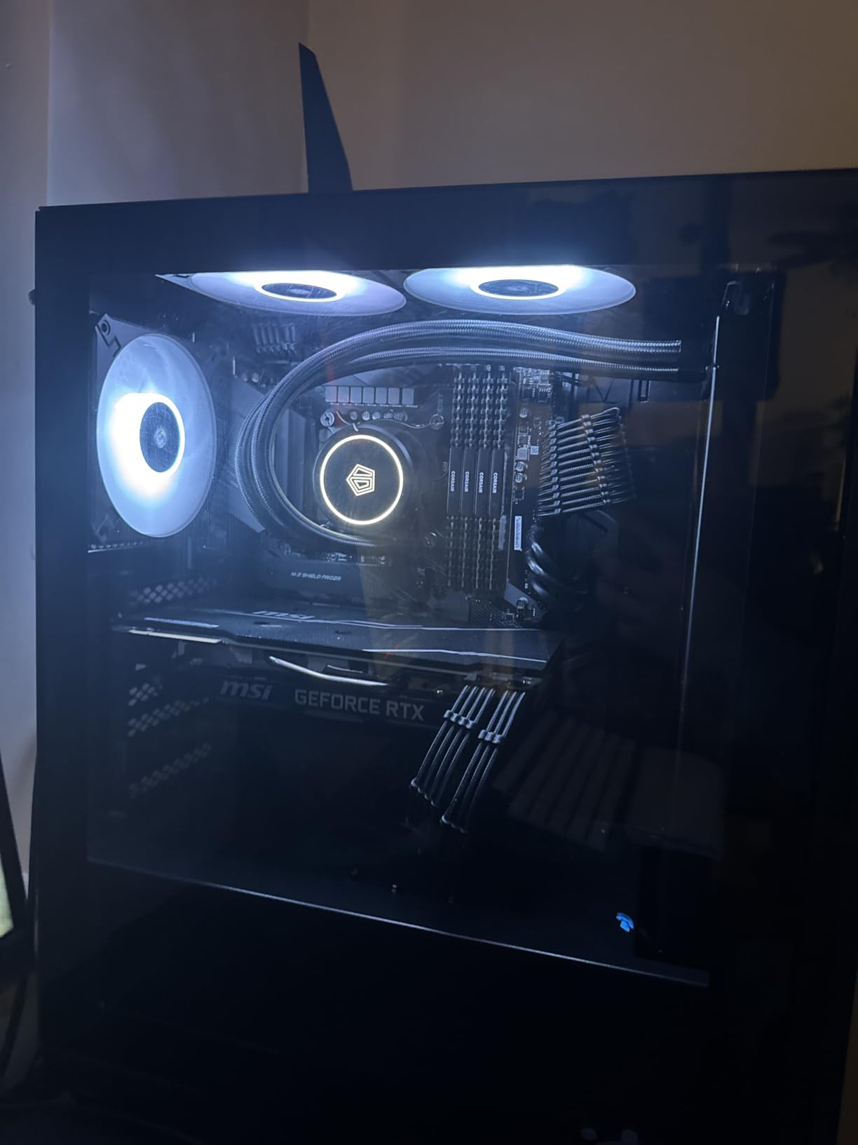 ID-COOLING FROSTFLOW X 240 CPU Water Cooler AIO Cooler 240mm CPU Liquid Cooler White LED 2x120mm PWM Fans, Intel 1700/1200/115X, AMD AM5/AM4 customer photo 1