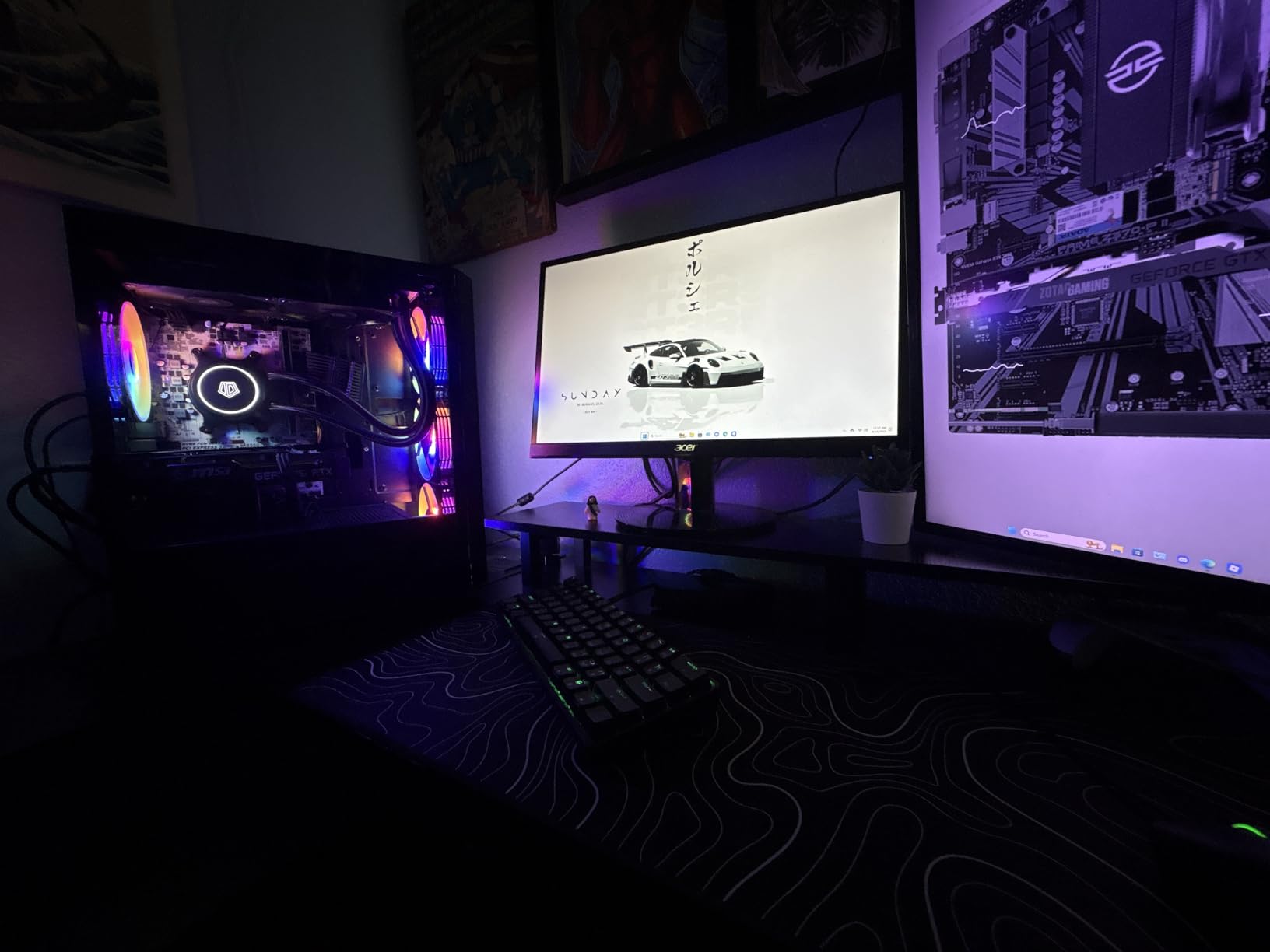 ID-COOLING FROSTFLOW X 240 CPU Water Cooler AIO Cooler 240mm CPU Liquid Cooler White LED 2x120mm PWM Fans, Intel 1700/1200/115X, AMD AM5/AM4 - Customer Photo 4