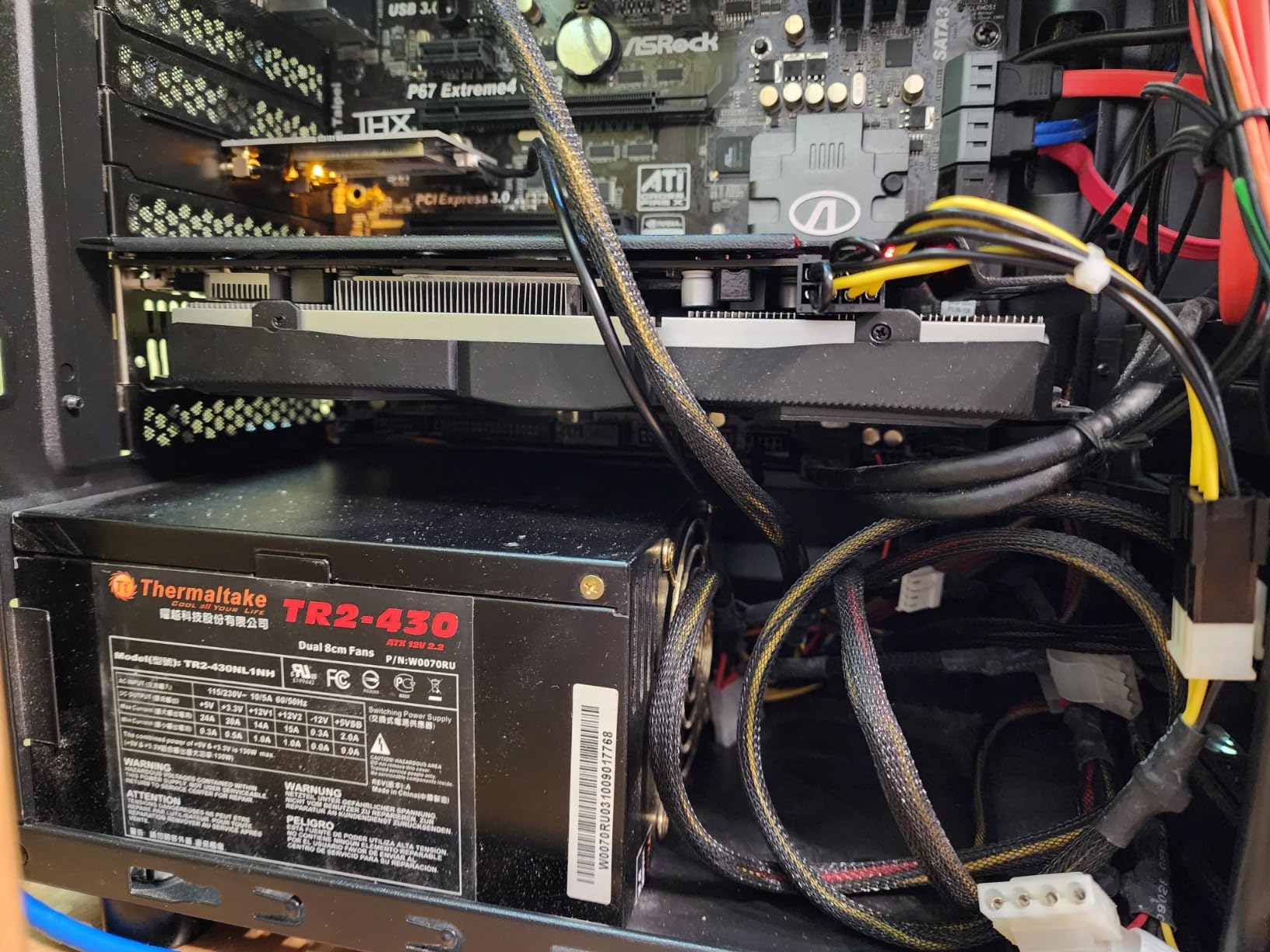 Radeon RX 580 8GB Graphics Card, 256Bit 2048SP GDDR5 AMD Video Card for Pc Gaming, DP HDMI DVI-Output, PCI Express 3.0 with Dual Fan for Office and Gaming Customer Review Radeon RX 580 8GB Graphics Card, 256Bit 2048SP GDDR5 AMD Video Card for Pc Gaming, DP HDMI DVI-Output, PCI Express 3.0 with Dual Fan for Office and Gaming - Customer Photo 2