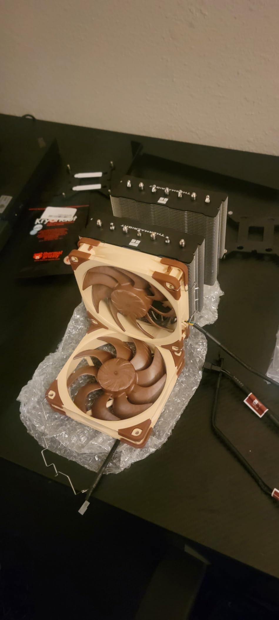 Thermalright Phantom Spirit 120SE CPU Air Cooler, 7 Heat Pipes CPU Cooler, Dual 120mm TL-C12B V2 PWM Fans, AGHP 4.0 Technology, S-FDB Bearing, for AM4/AM5/Intel lga1851/1700/1150/1151/1200, PC Cooling customer photo 2