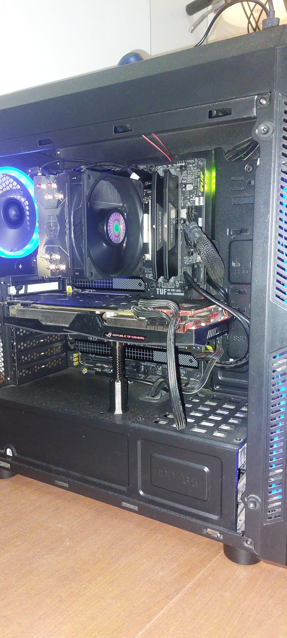 ASUS TUF Gaming Z790-Plus WiFi LGA 1700 (Intel 14th, 12th & 13th Gen) ATX Gaming Motherboard (PCIe 5.0, DDR5, 4xM.2 Slots, 16+1 DrMOS, WiFi 6, 2.5Gb LAN, Front USB 3.2 Gen 2 Type-C, Thunderbolt 4, Aura RGB) customer photo 1