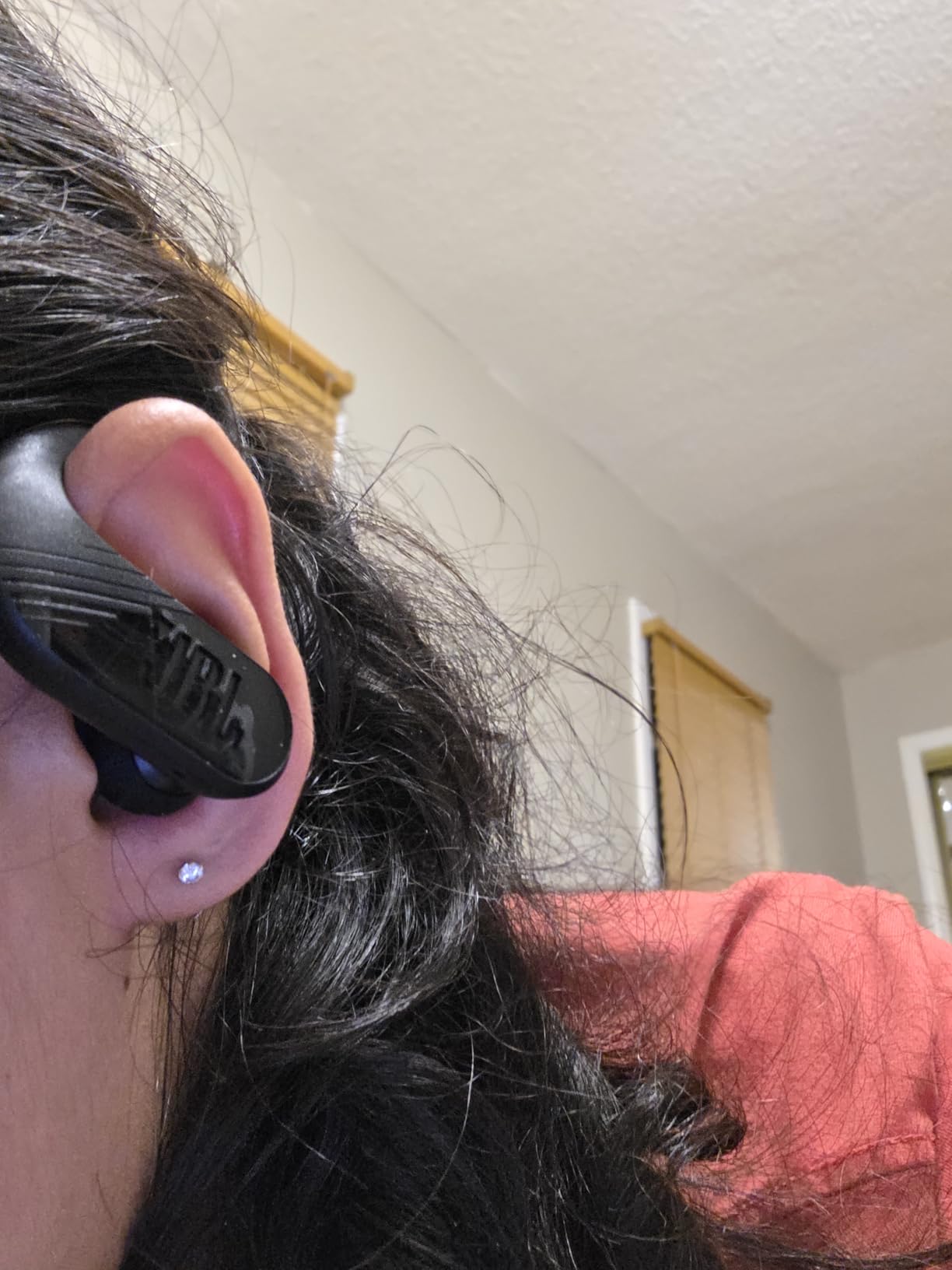 JBL Endurance Peak 3 - Dust and Water Proof (IP68) True Wireless Active Earbuds, Pure Bass Sound, Up to 50 Total Hours of Playback with Speed Charge, Ambient Aware & Talk Thru (Black) - Customer Photo 4